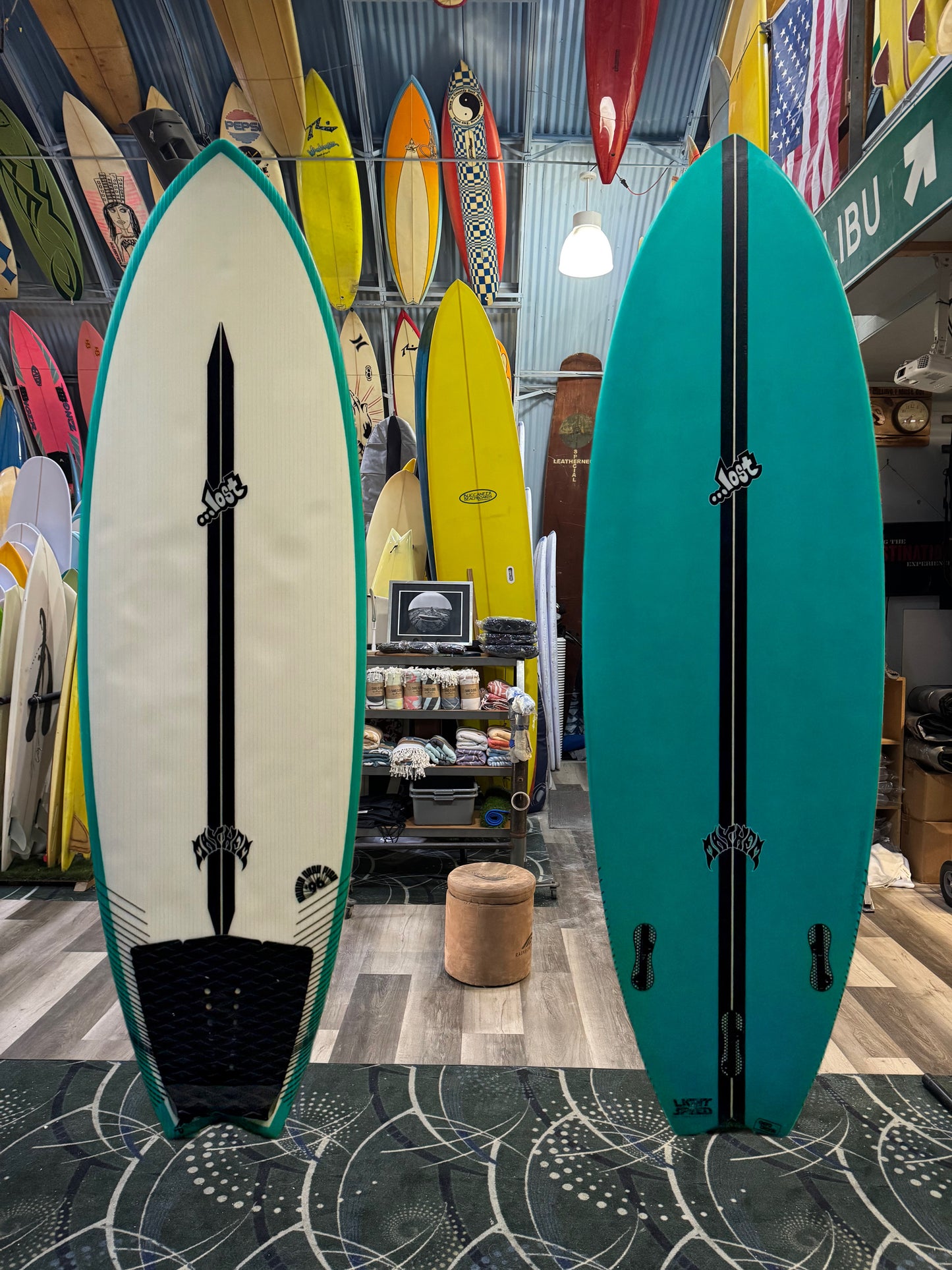 USED 5'5 LOST ROUND NOSE FISH