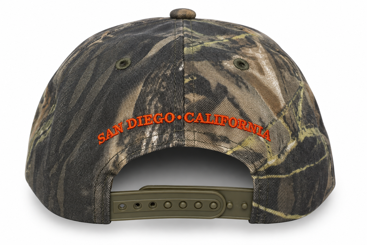 OG Logo CAMO Snapback Dad Hat