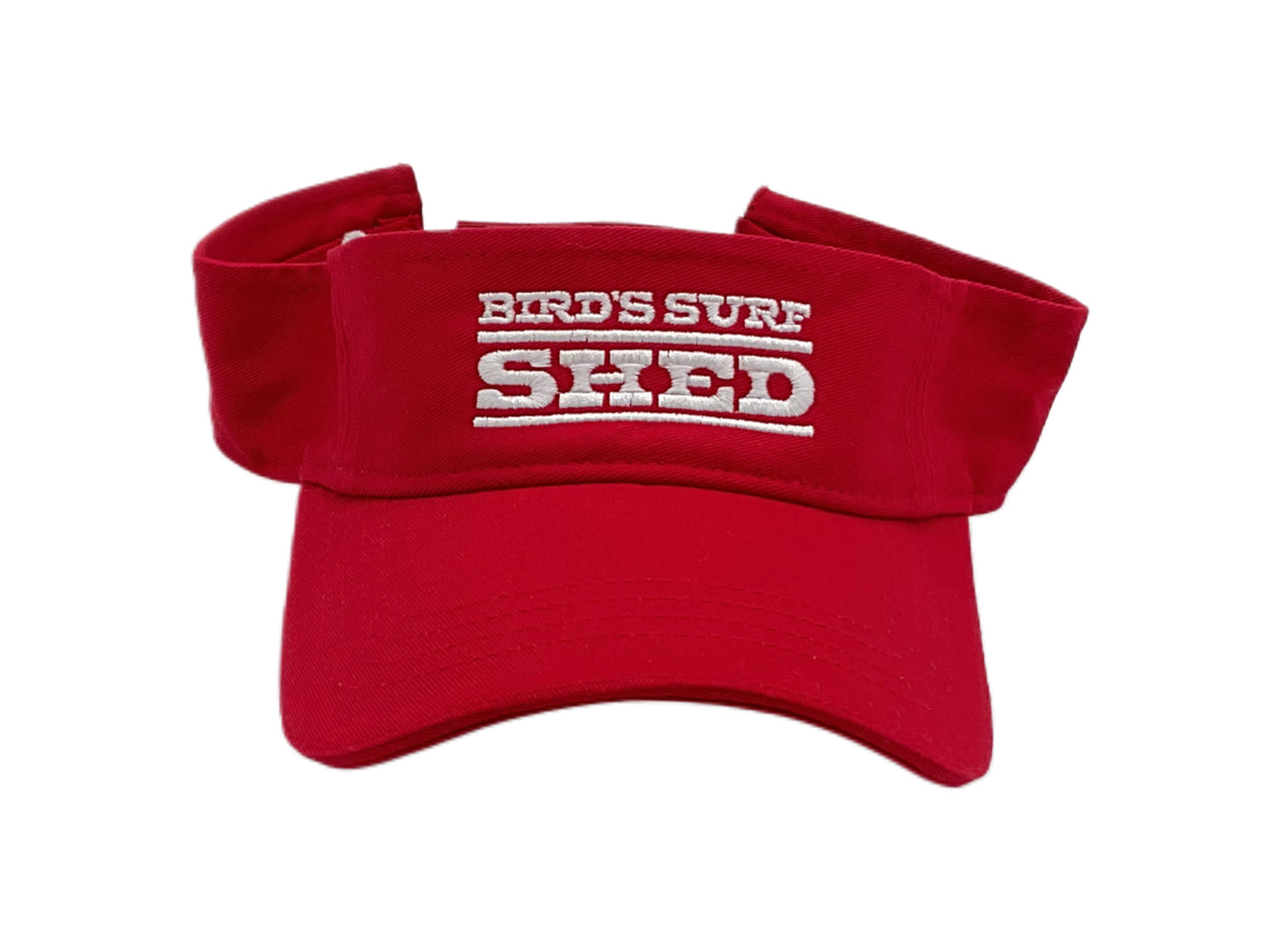 BIRDS SURF SHED EMBROIDERED VISOR