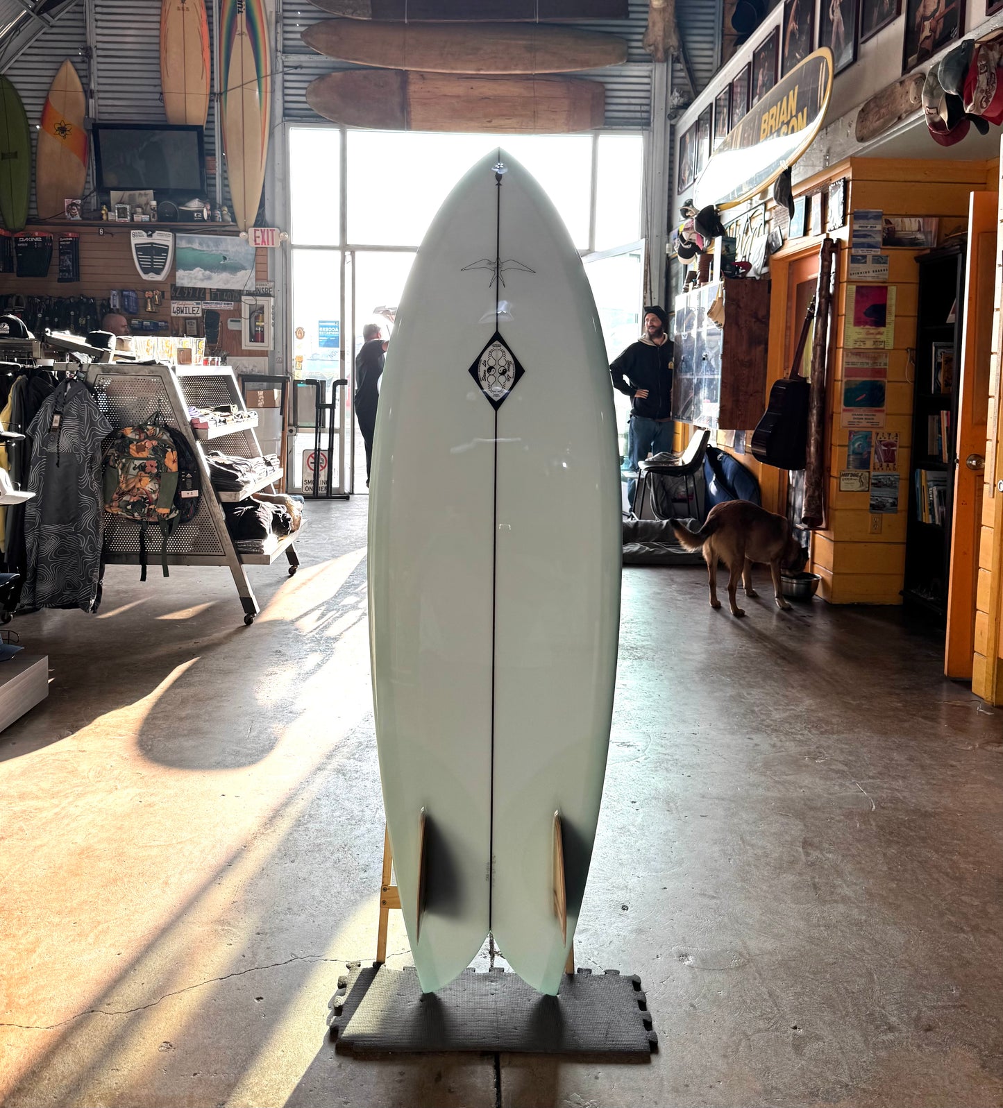 Steve Lis Designs Fish - 5’10” Coke Bottle Resin Tint Gloss & Polish