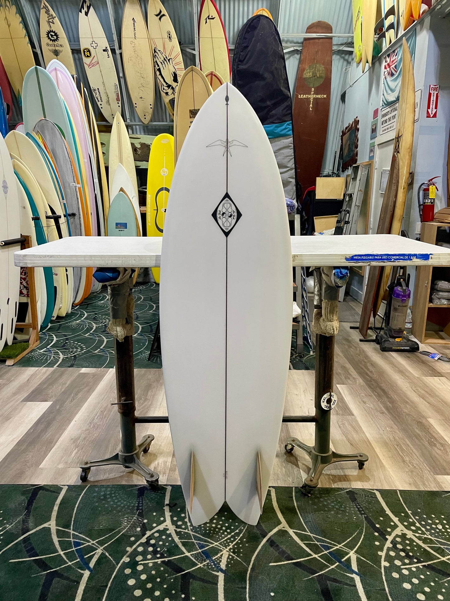 Steve Lis Designs Fish - 6'0" Clear Sanded Finish