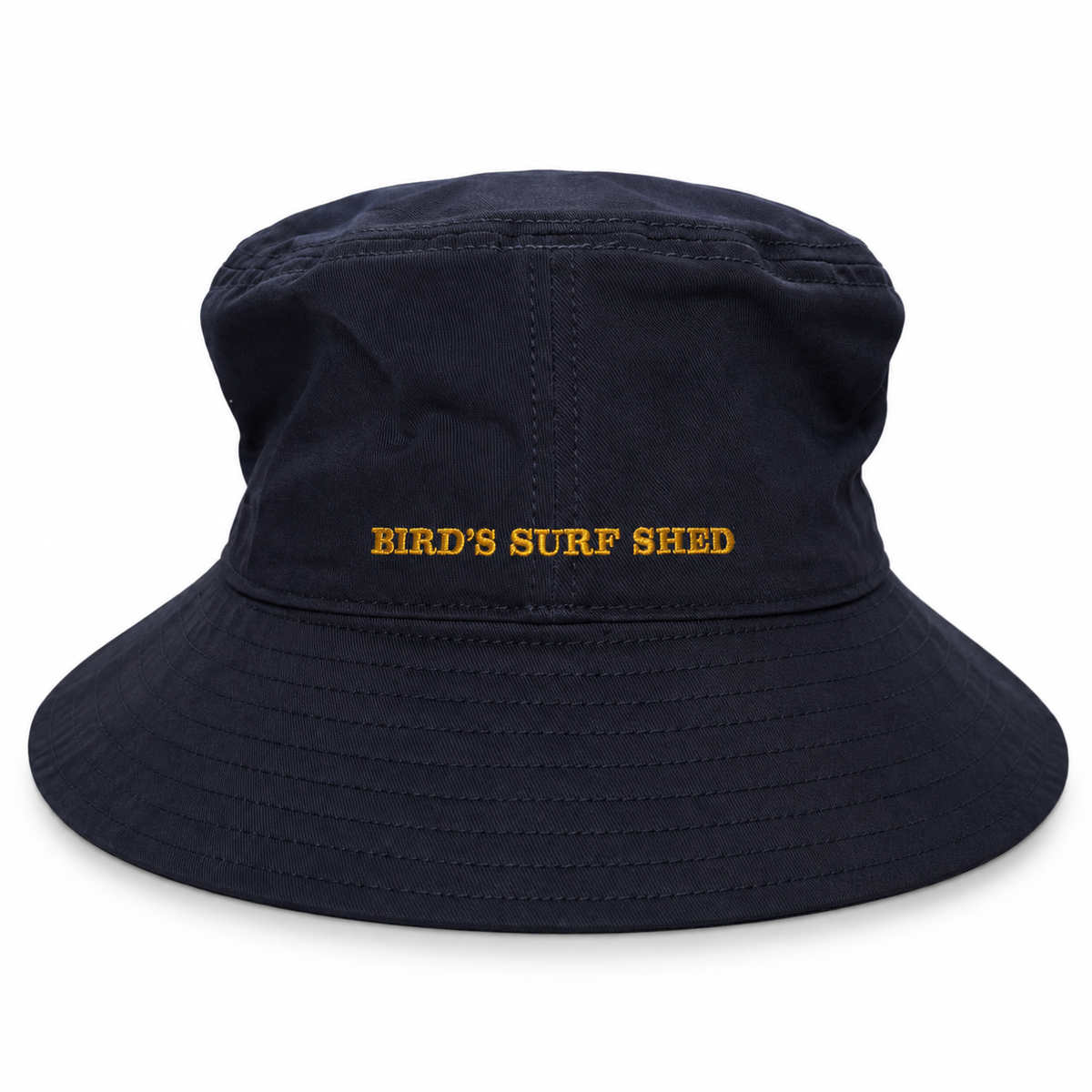 SD Bird Wide Brim Canvas Bucket Hat
