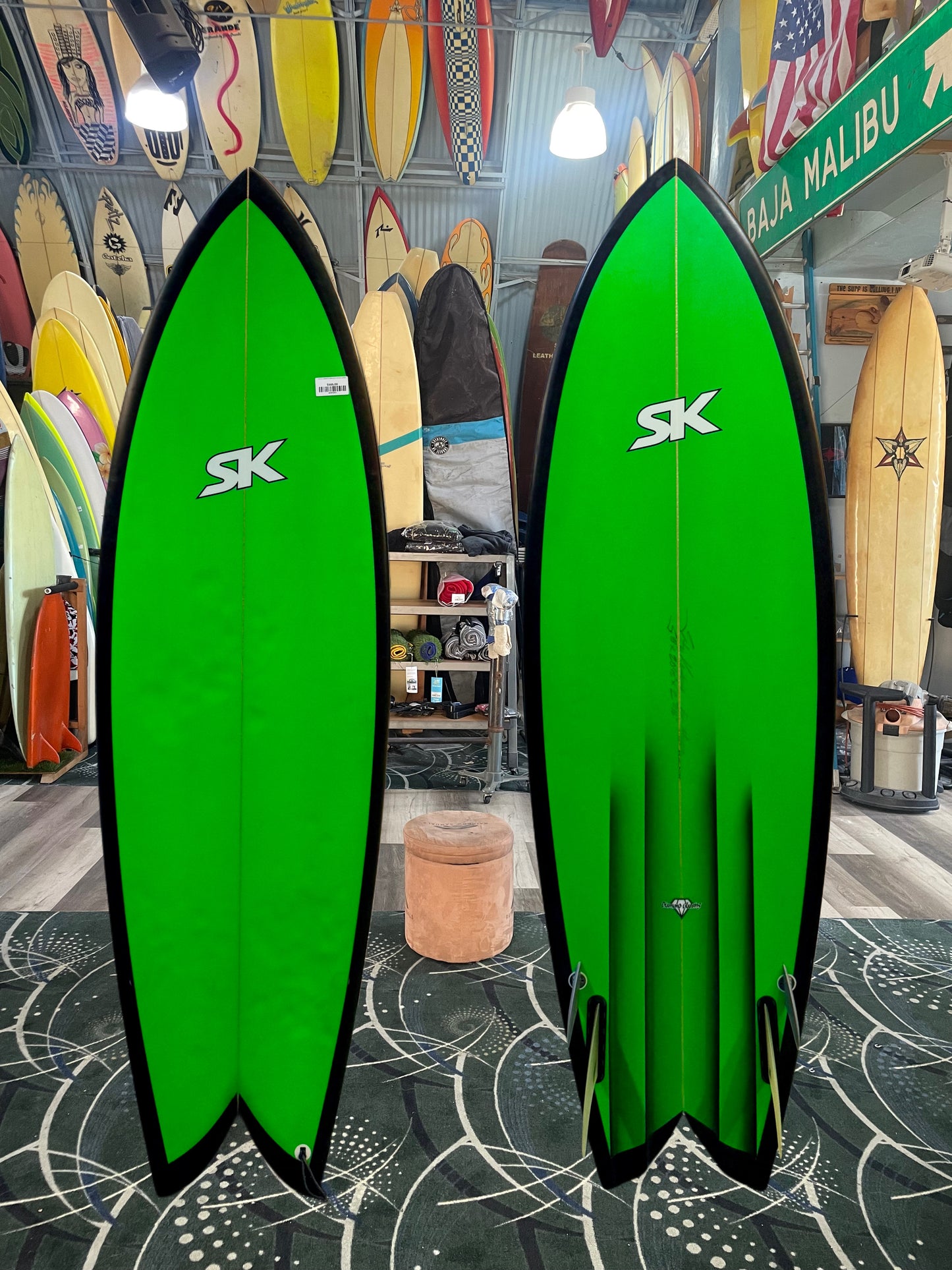 5'8 STU KENSON TWINZER (FINS INCLUDED)