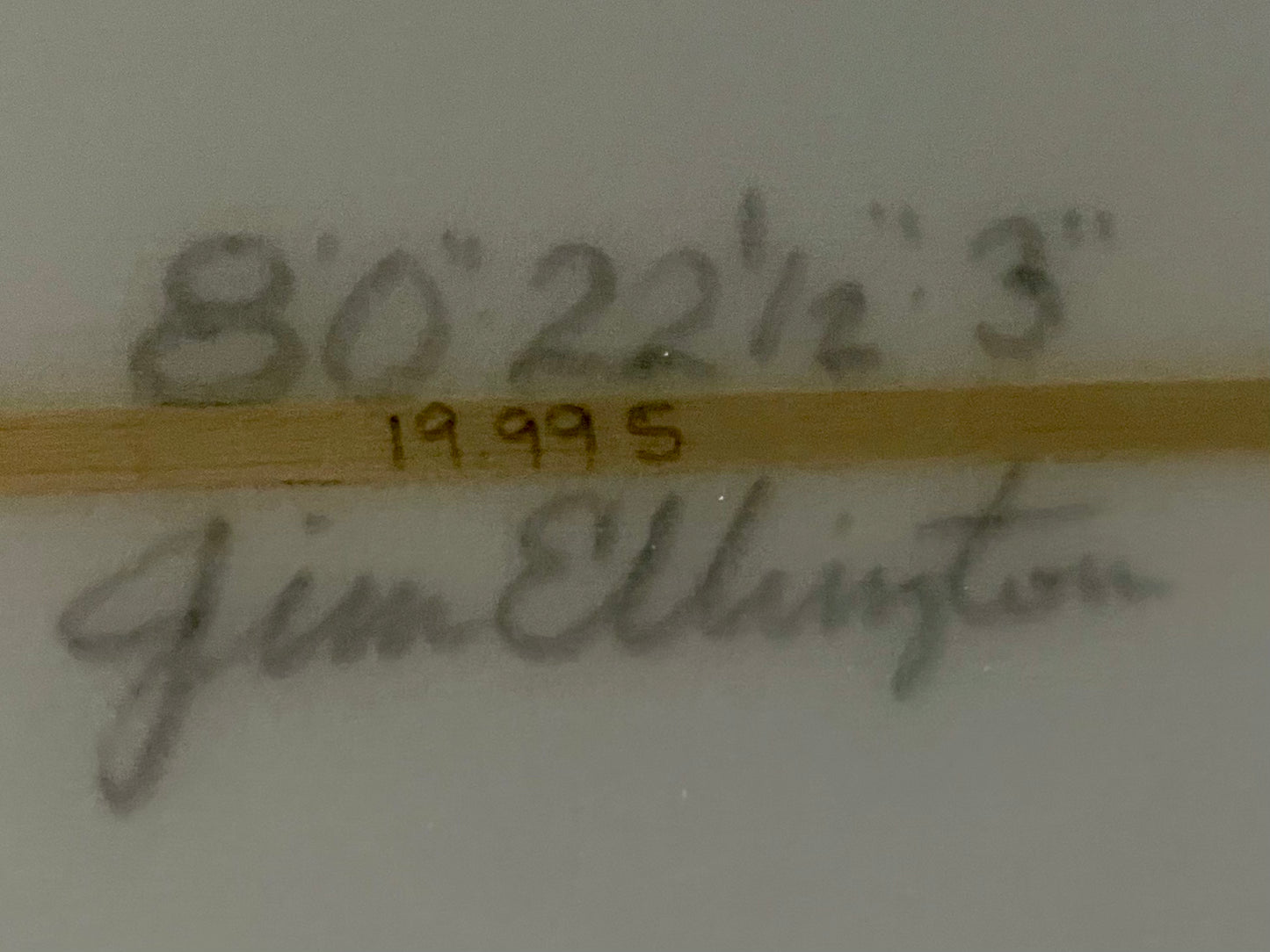 ELLINGTON - QUAD FISH : 8'0