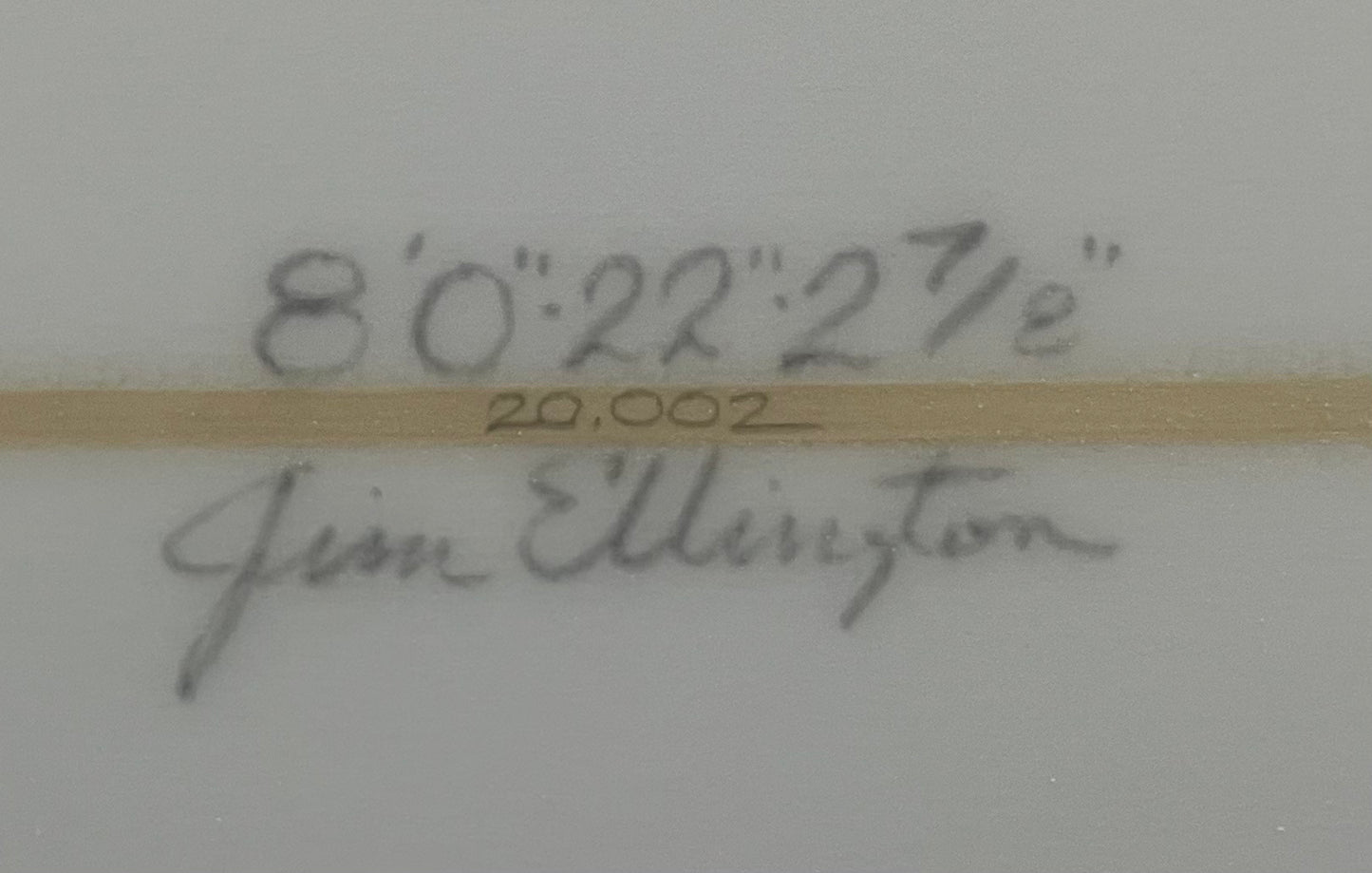 ELLINGTON - PRO EGG / CLEAR : 8'0 2+1