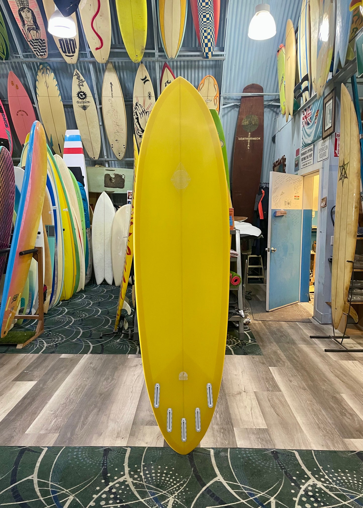 ELLINGTON - MISSING LINK : 7'6 YELLOW RESIN TINT