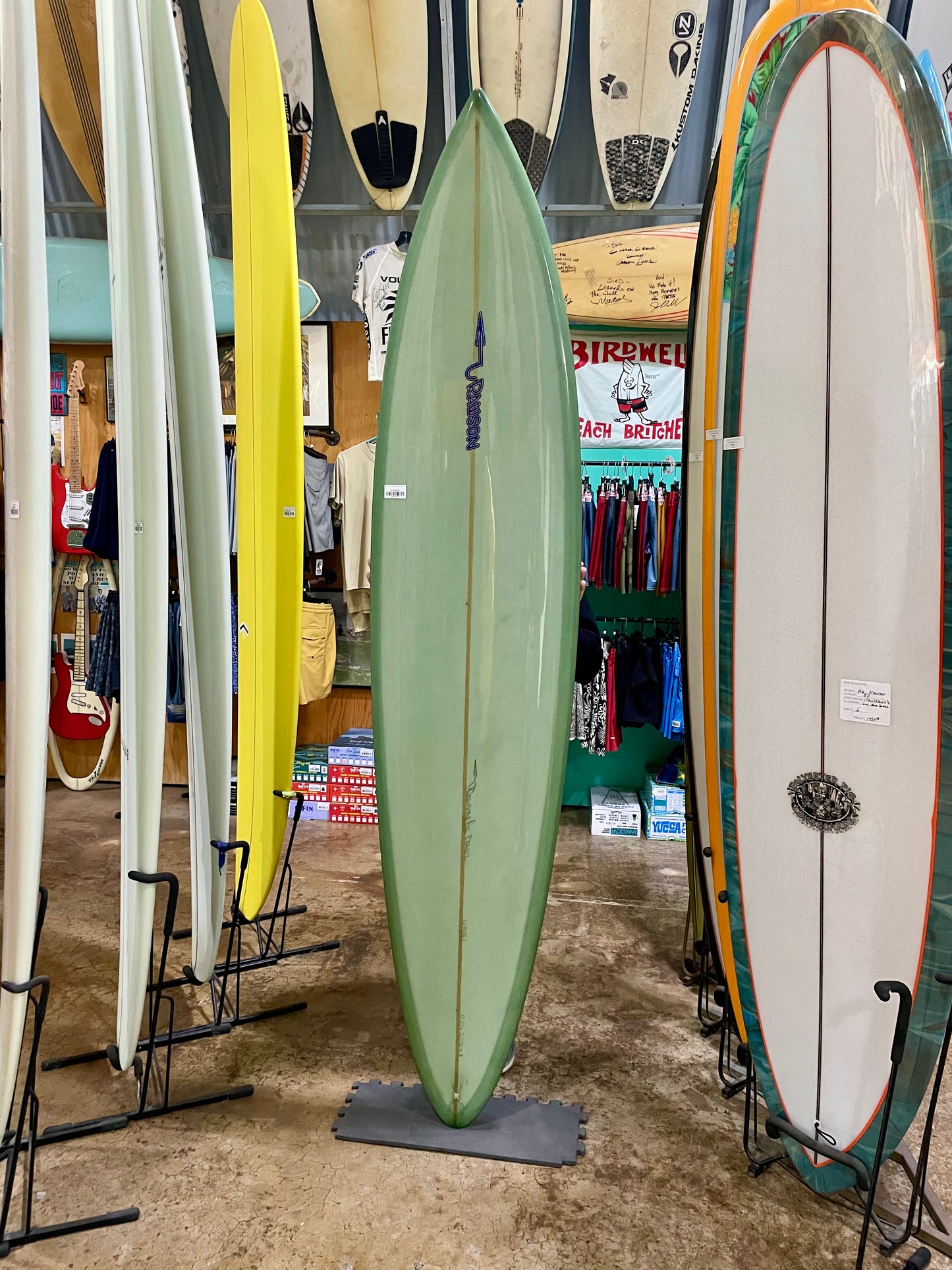 8'0 PAT RAWSON (SINGLE FIN)