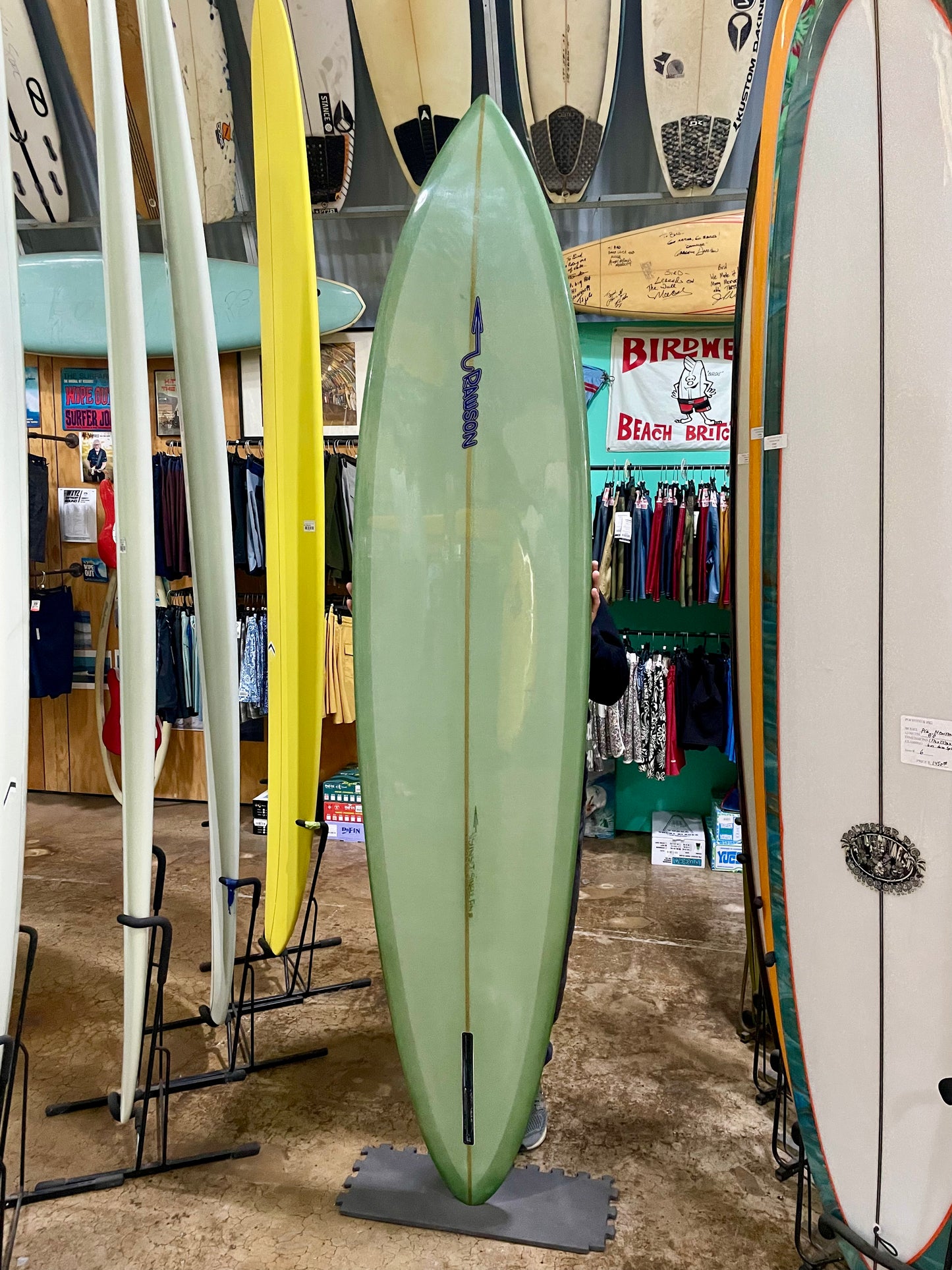 8'0 PAT RAWSON (SINGLE FIN)