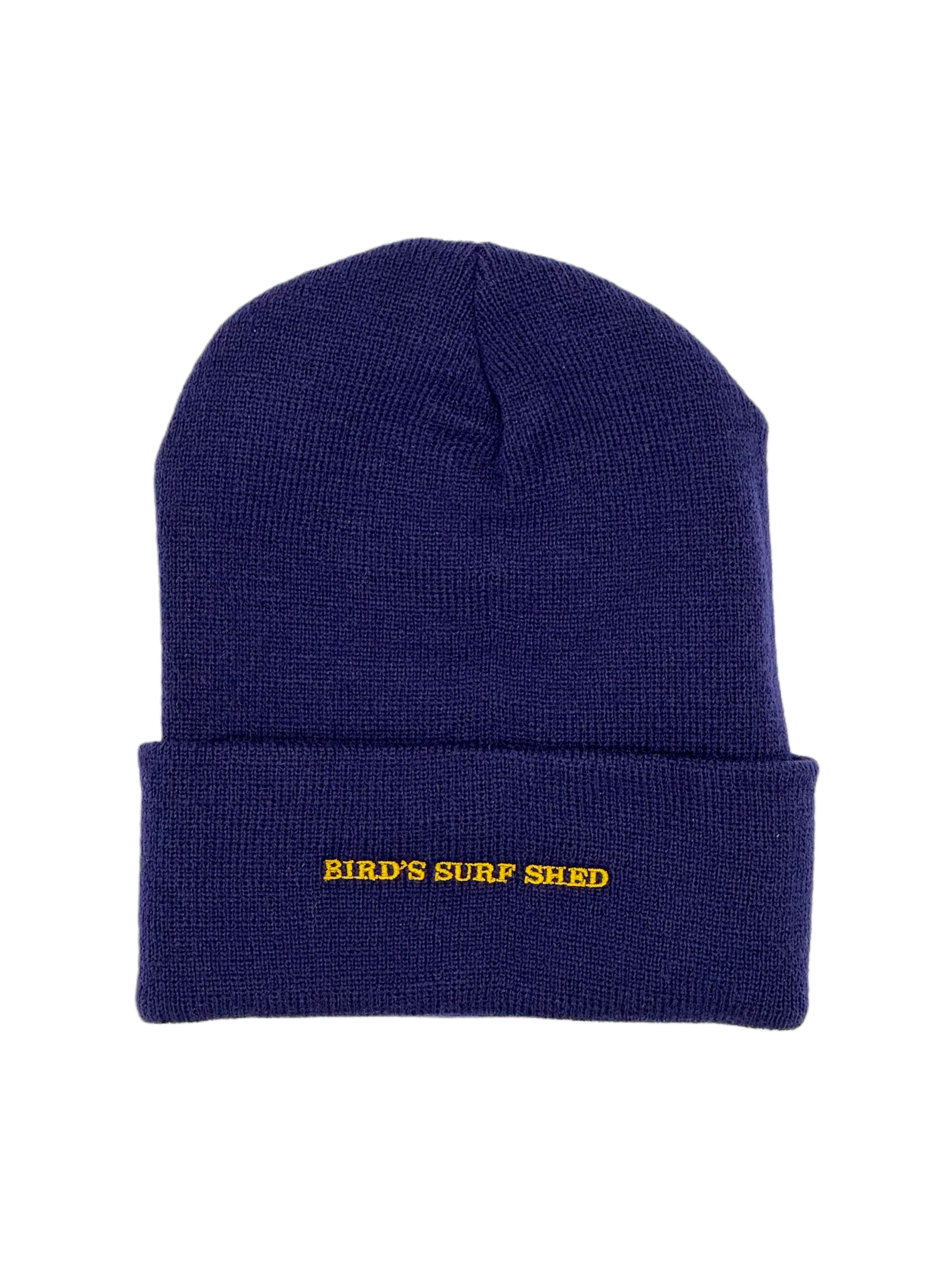 SD Bird Embroidered Beanie – Bird's Surf Shed