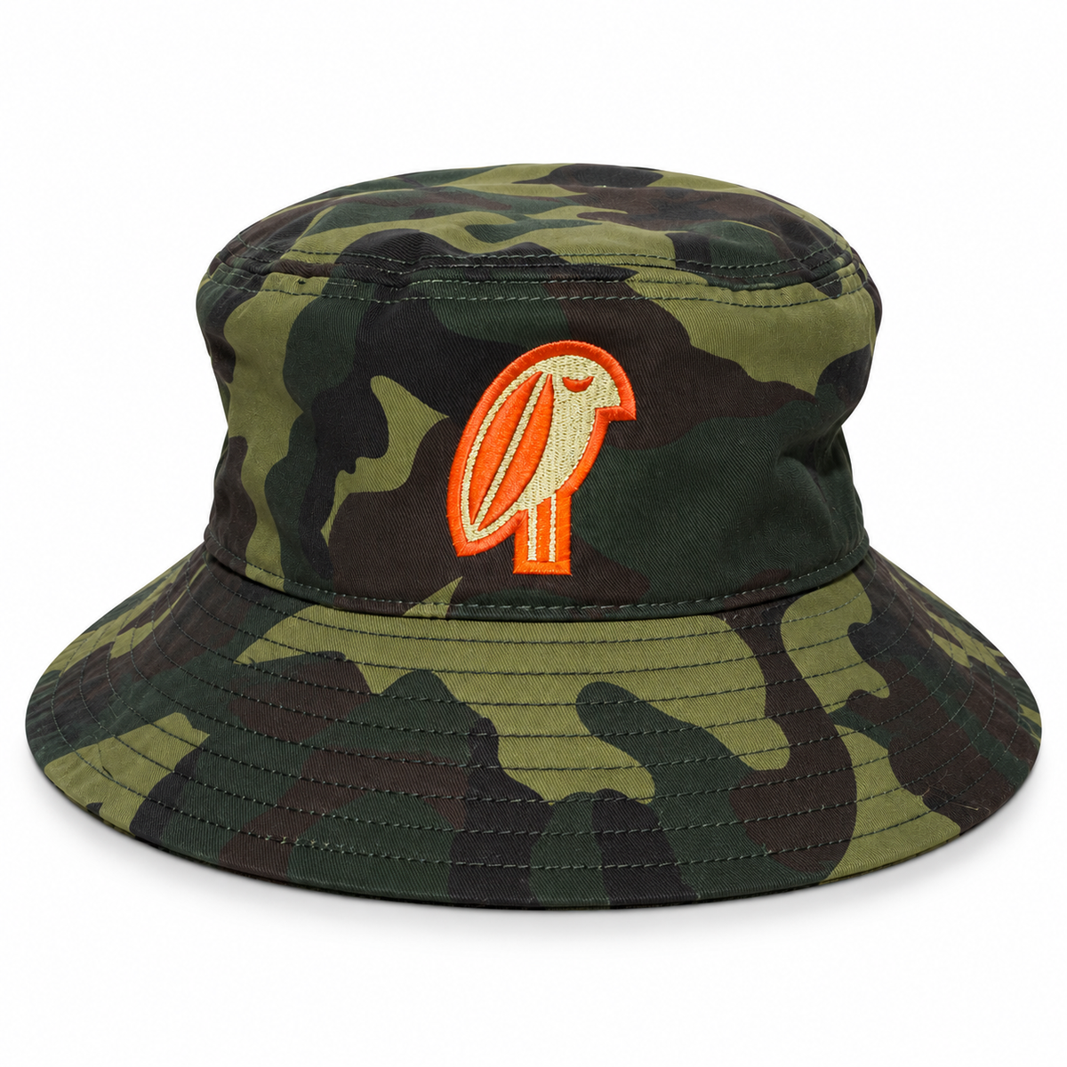 Solo Bird Canvas Bucket Hat