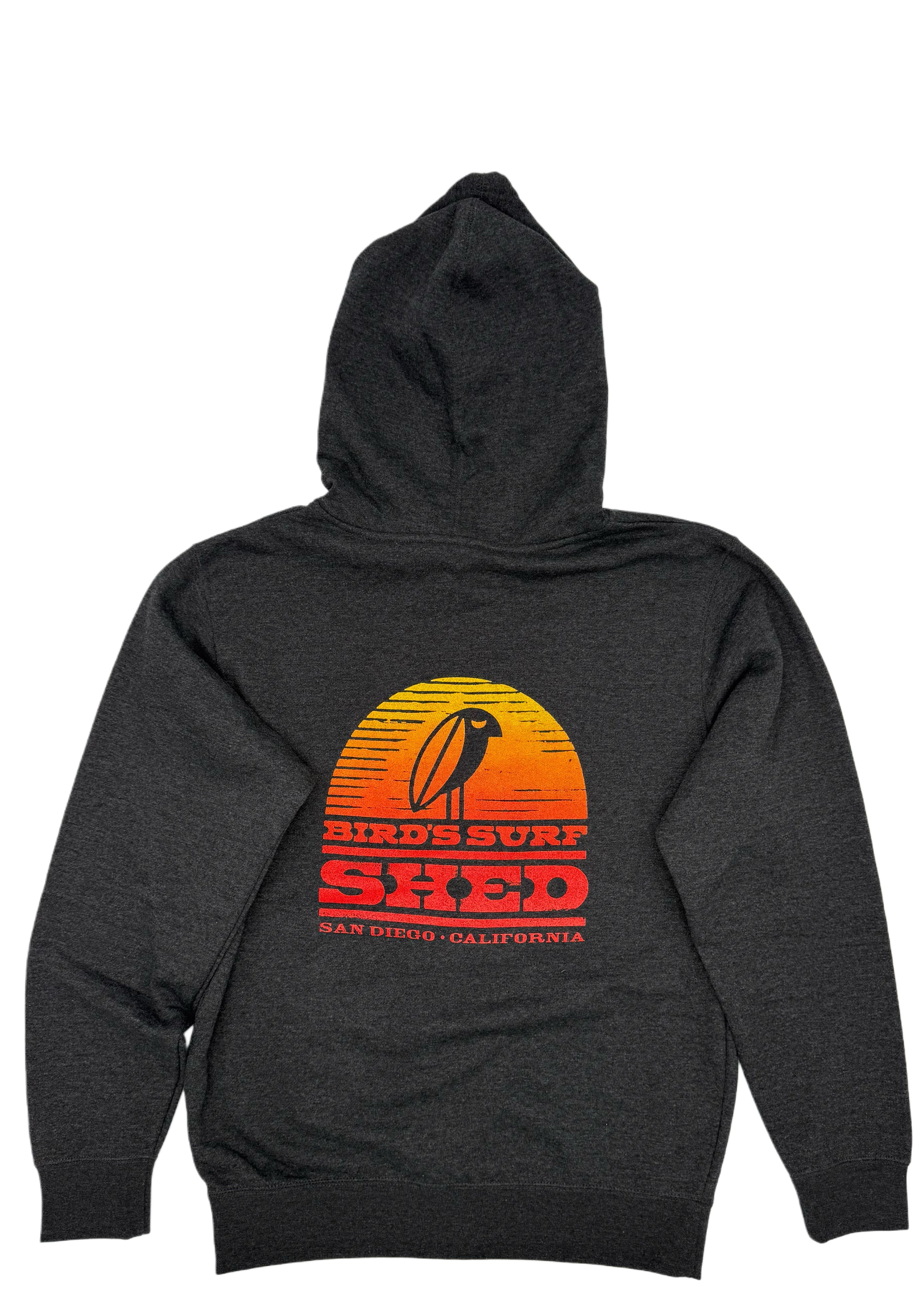 Og Logo Sweatshirt W/ Zipper – Bird's Surf Shed
