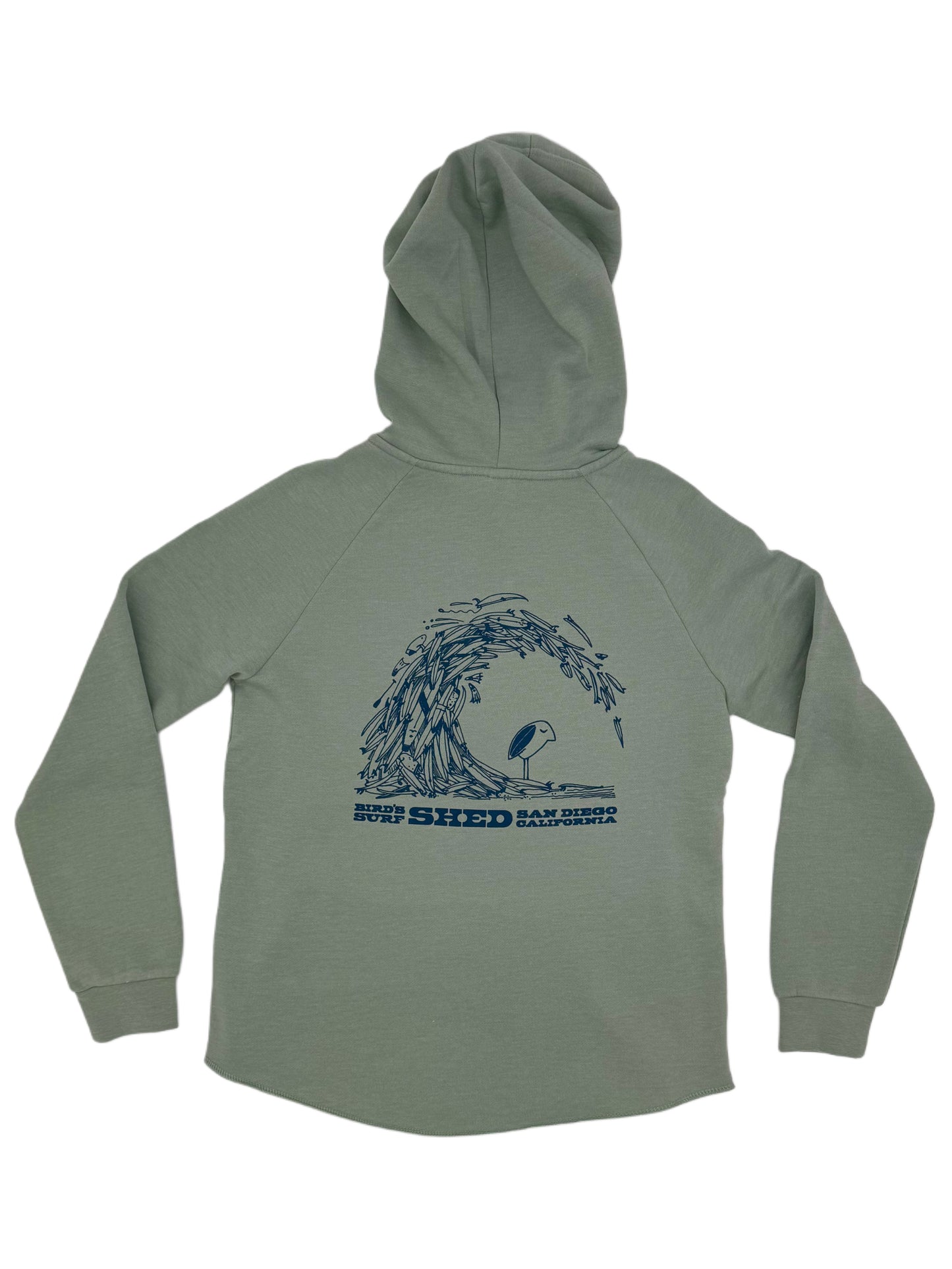 Women's Board Barrel Logo Zip Sweatshirt
