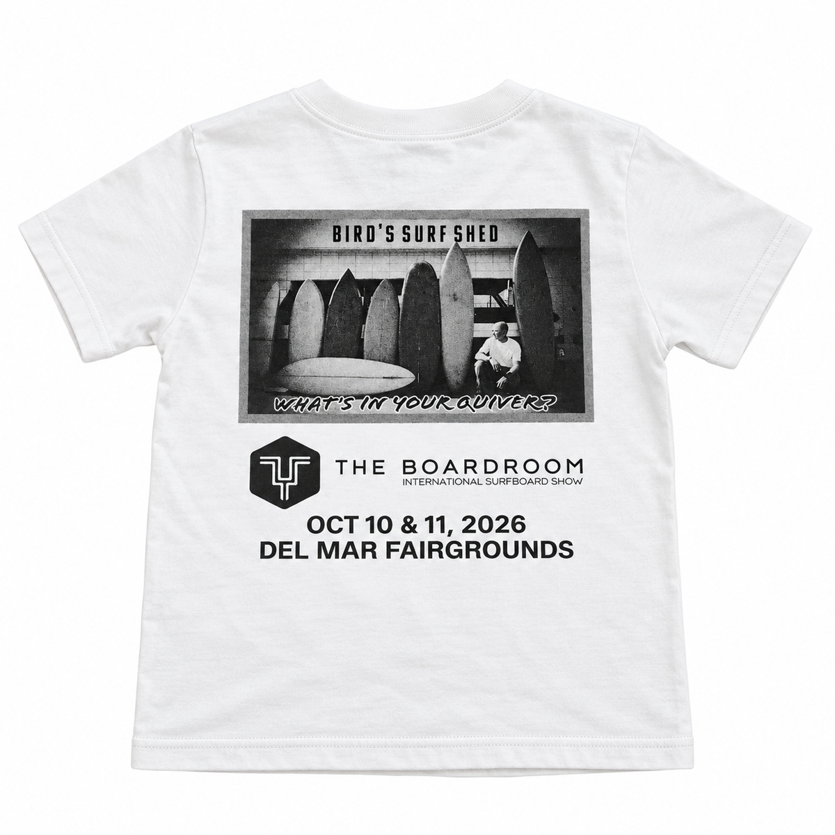 WHATS IN YOUR QUIVER BOARDROOM 26 T SHIRT