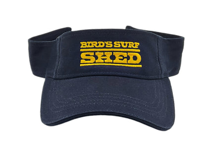 BIRDS SURF SHED EMBROIDERED VISOR