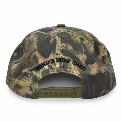 Bird Yang CAMO Snapback Unconstructed Hat