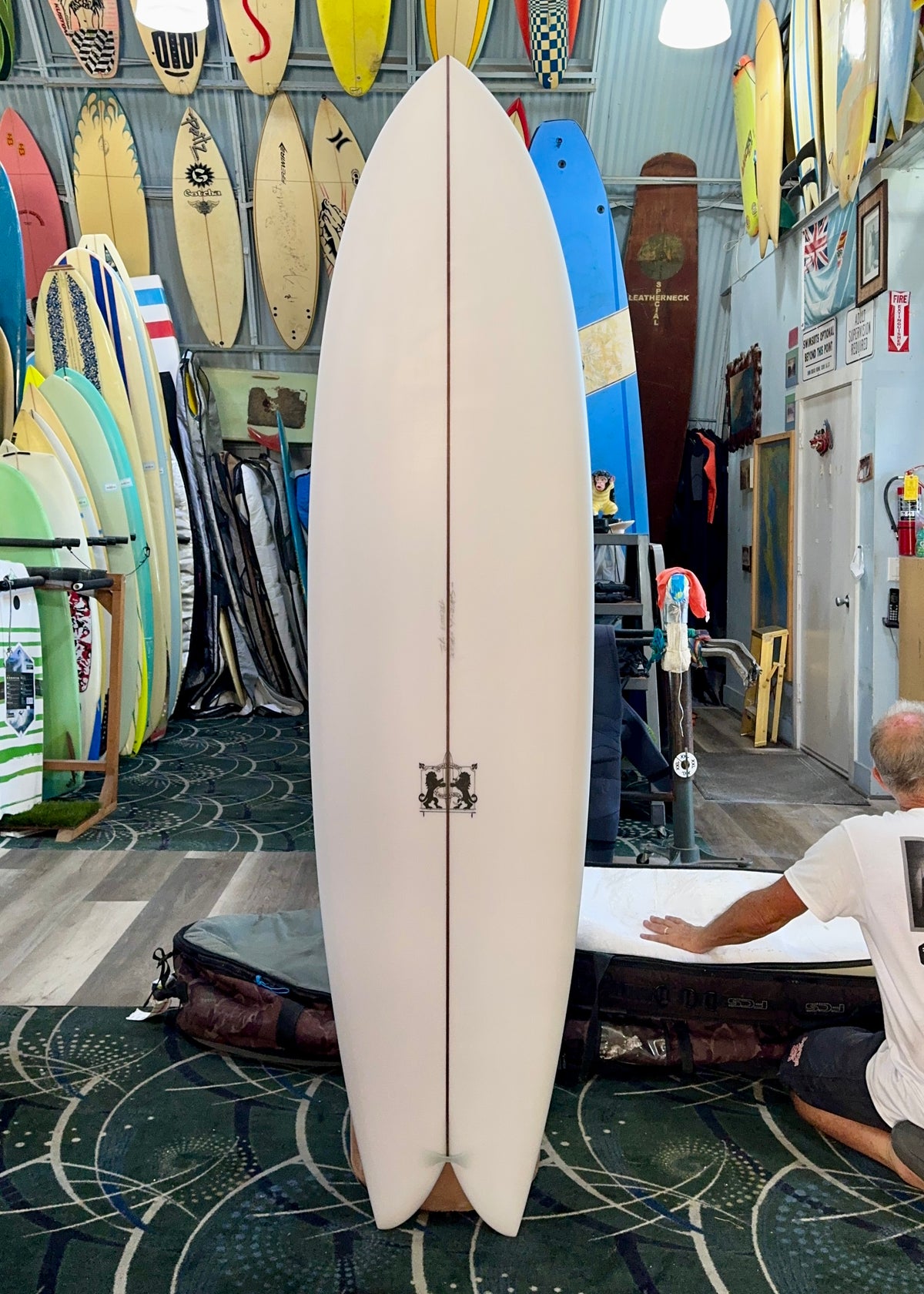 7'0 LARRY MABILE TWINZER FISH