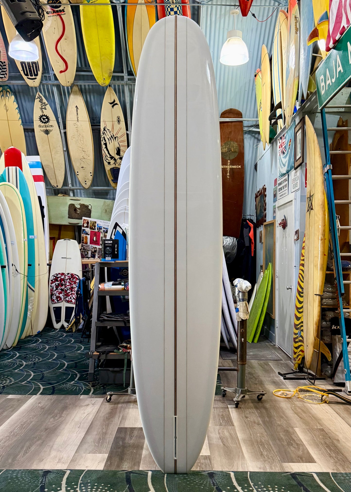 USED 9'6" Watte Longboard