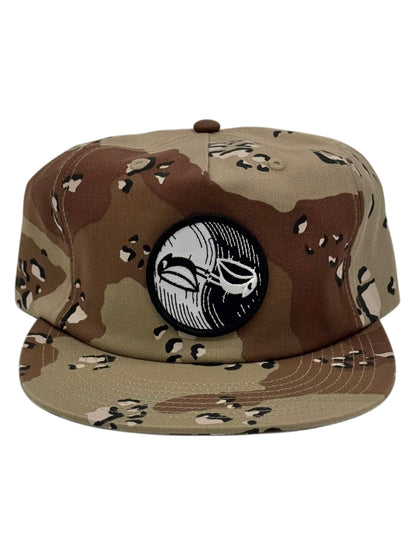 Bird Yang CAMO Snapback Unconstructed Hat