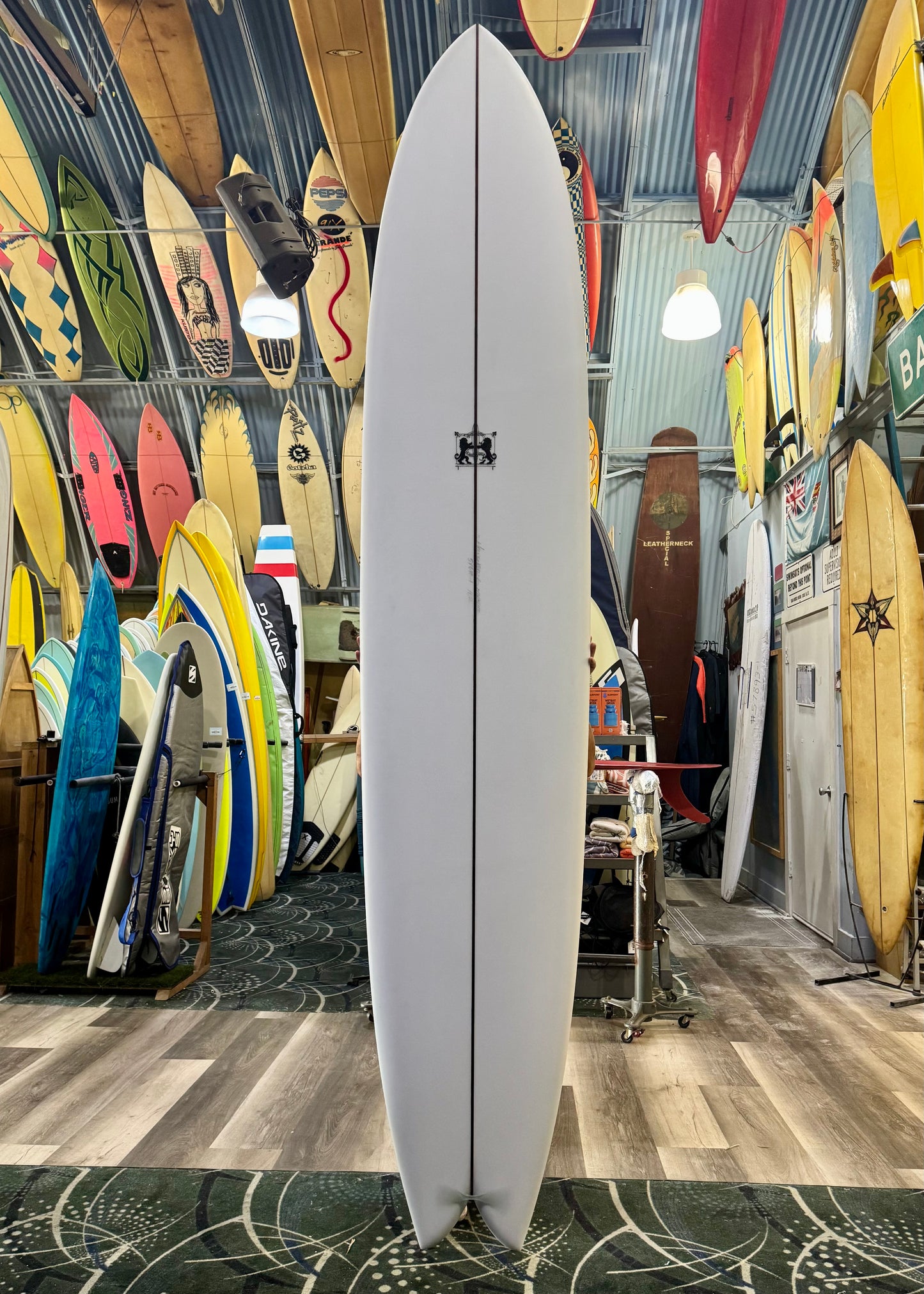 10'0 LARRY MABILE BIG SWALLOW TWIN w/ Color
