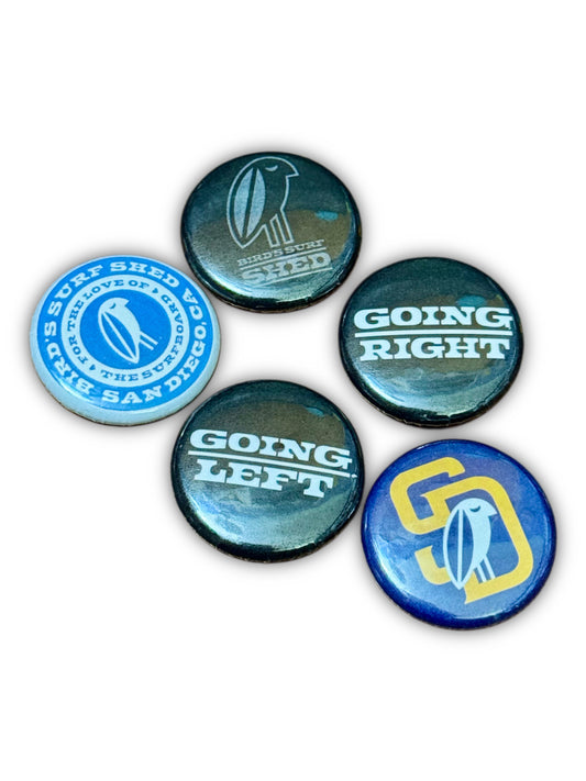 Bird's Surf Shed Pin Pack #1