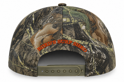 SD Bird CAMO Snapback Dad Hat
