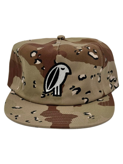 Solo Bird CAMO Snapback Unconstructed Hat