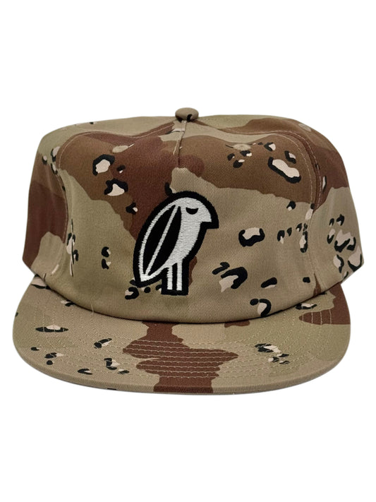 Solo Bird CAMO Snapback Unconstructed Hat