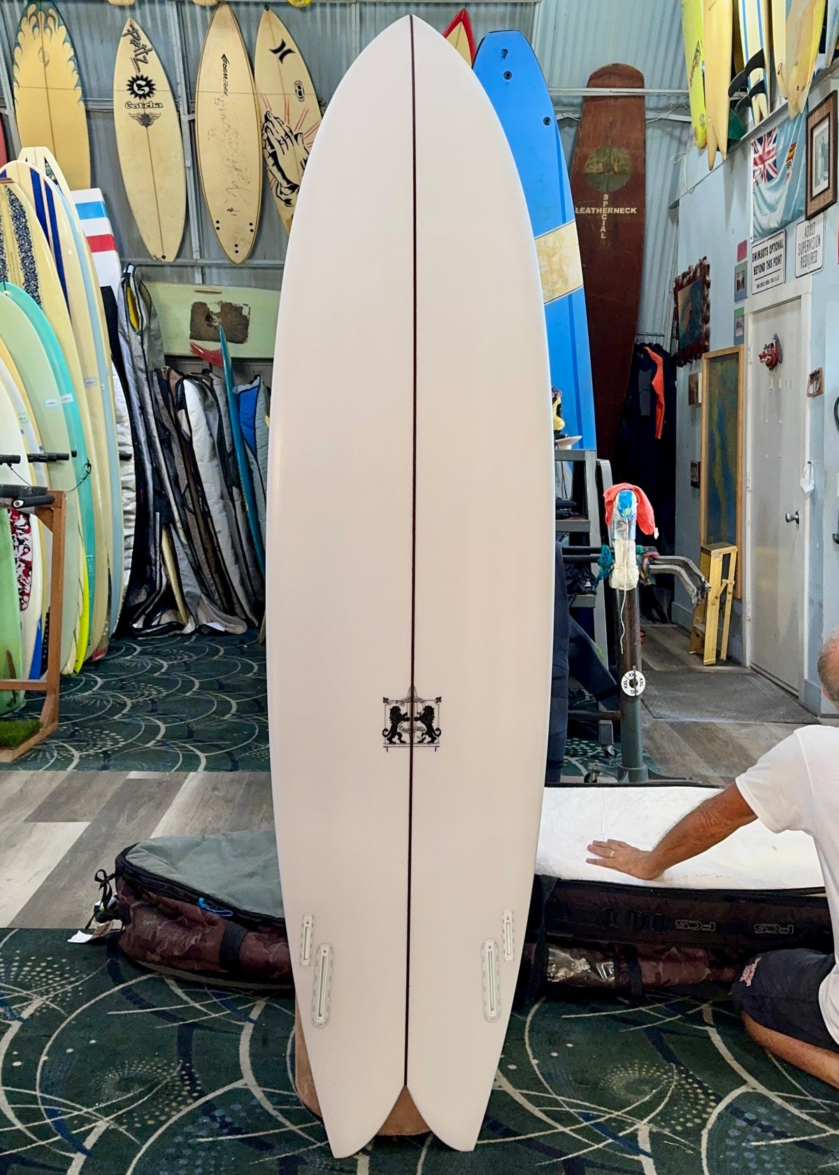 7'0 LARRY MABILE TWINZER FISH