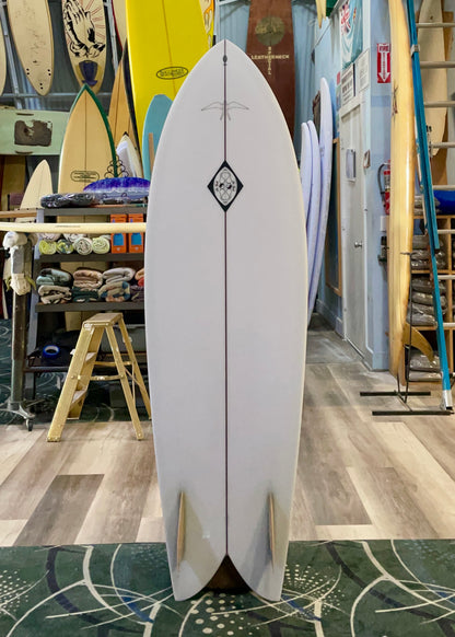 Steve Lis Designs Fish - 6'0" Clear Sanded Finish