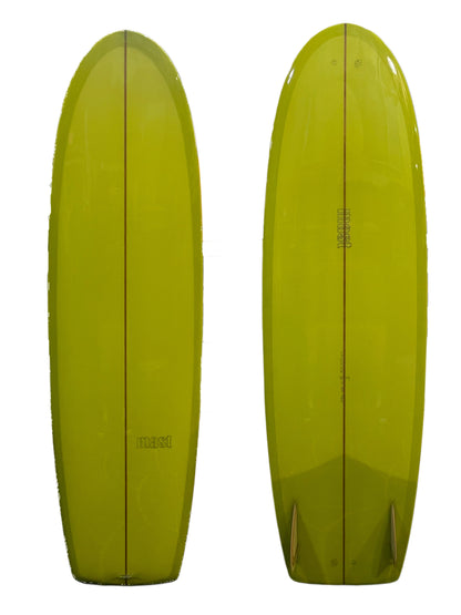 6'7 STEVE MAST HPD MID SIMMONS - YELLOW GREEN (GP)