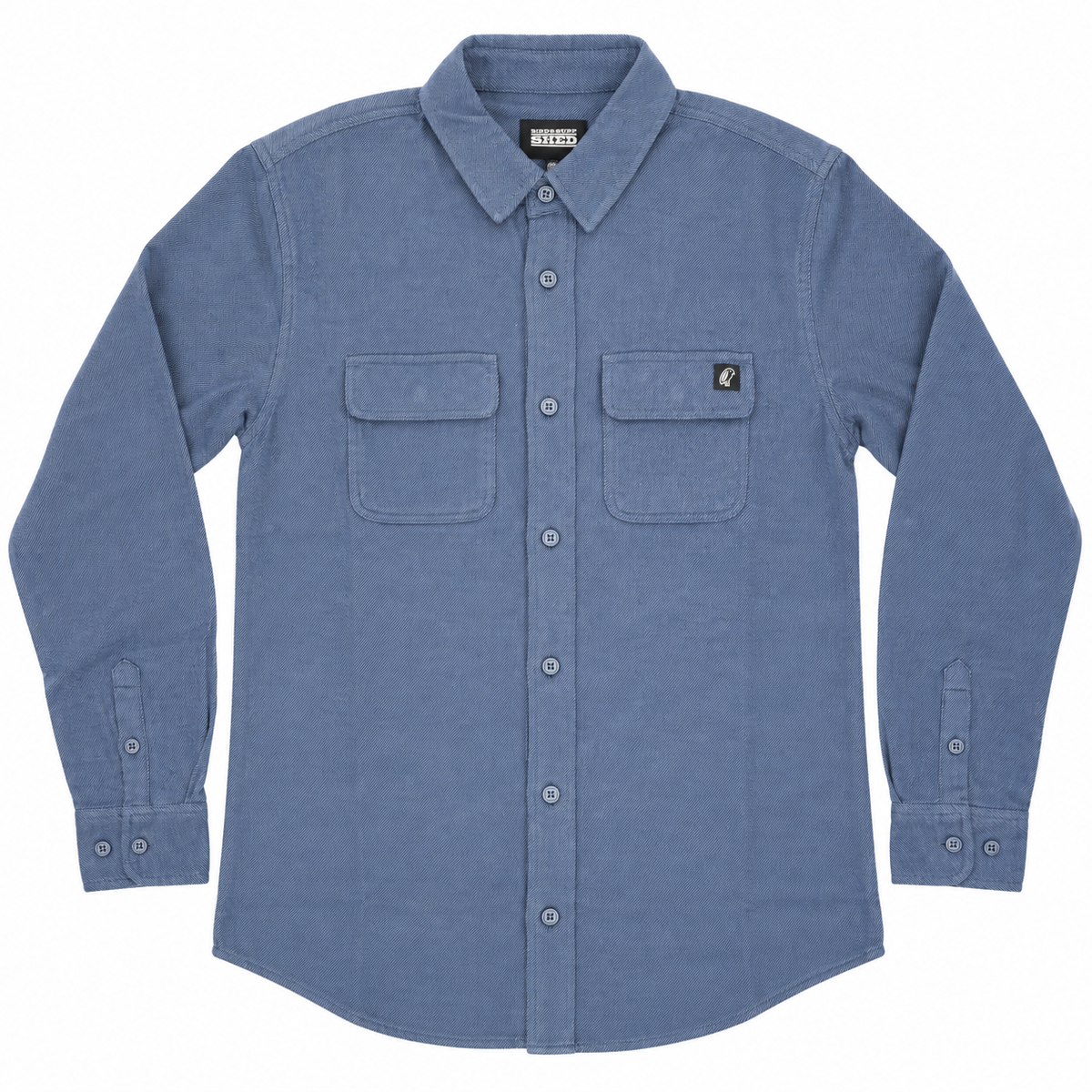SARDINIA LONG SLEEVE WOVEN BUTTON UP
