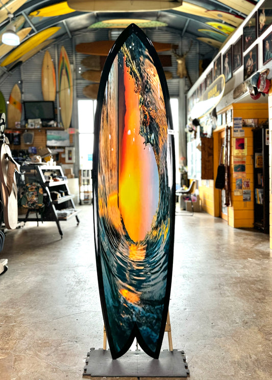 MITSVEN LONG FISH - ART INLAY : 7'0