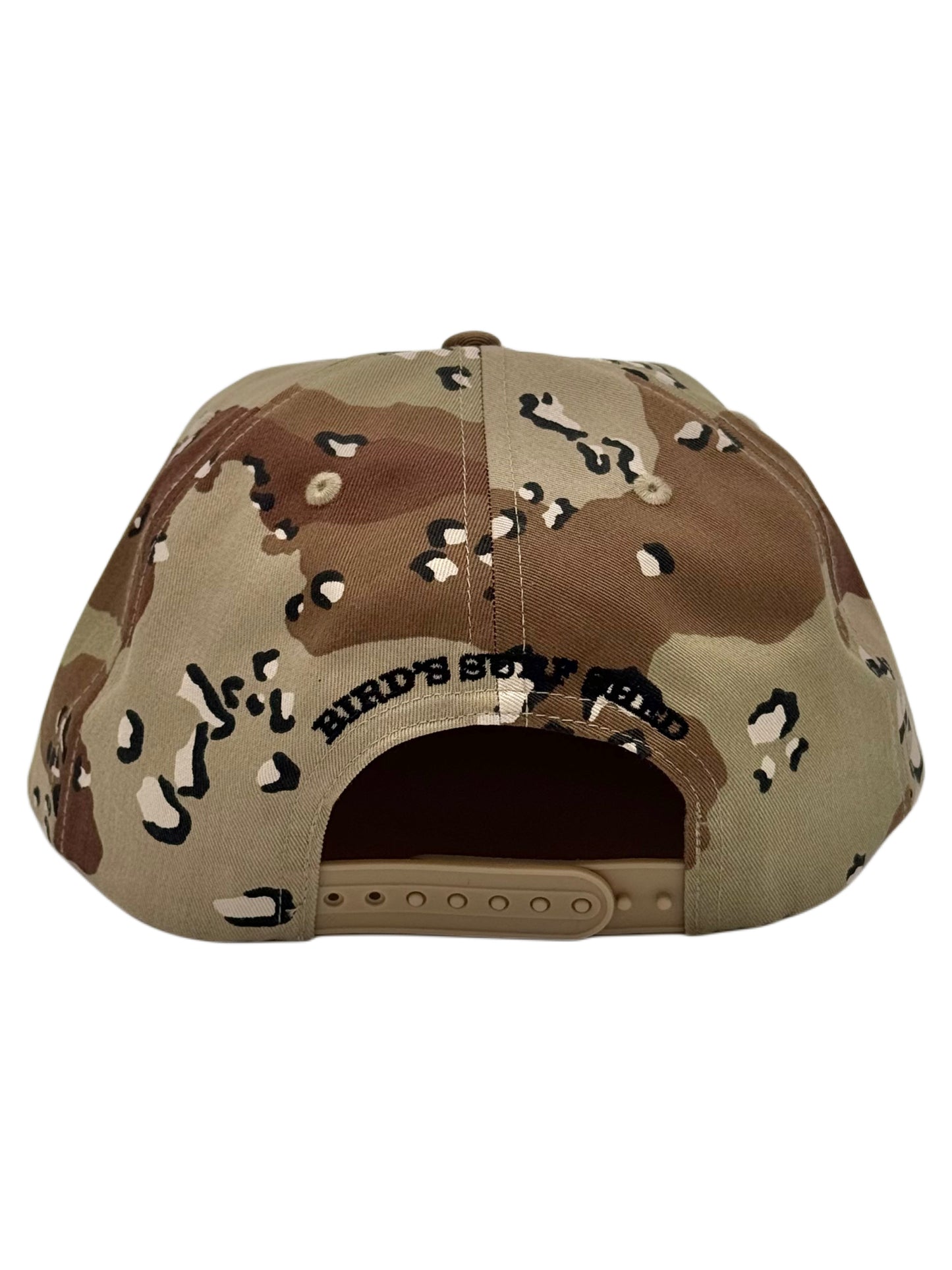 Bird Yang CAMO Snapback Unconstructed Hat