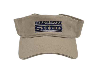 BIRDS SURF SHED EMBROIDERED VISOR