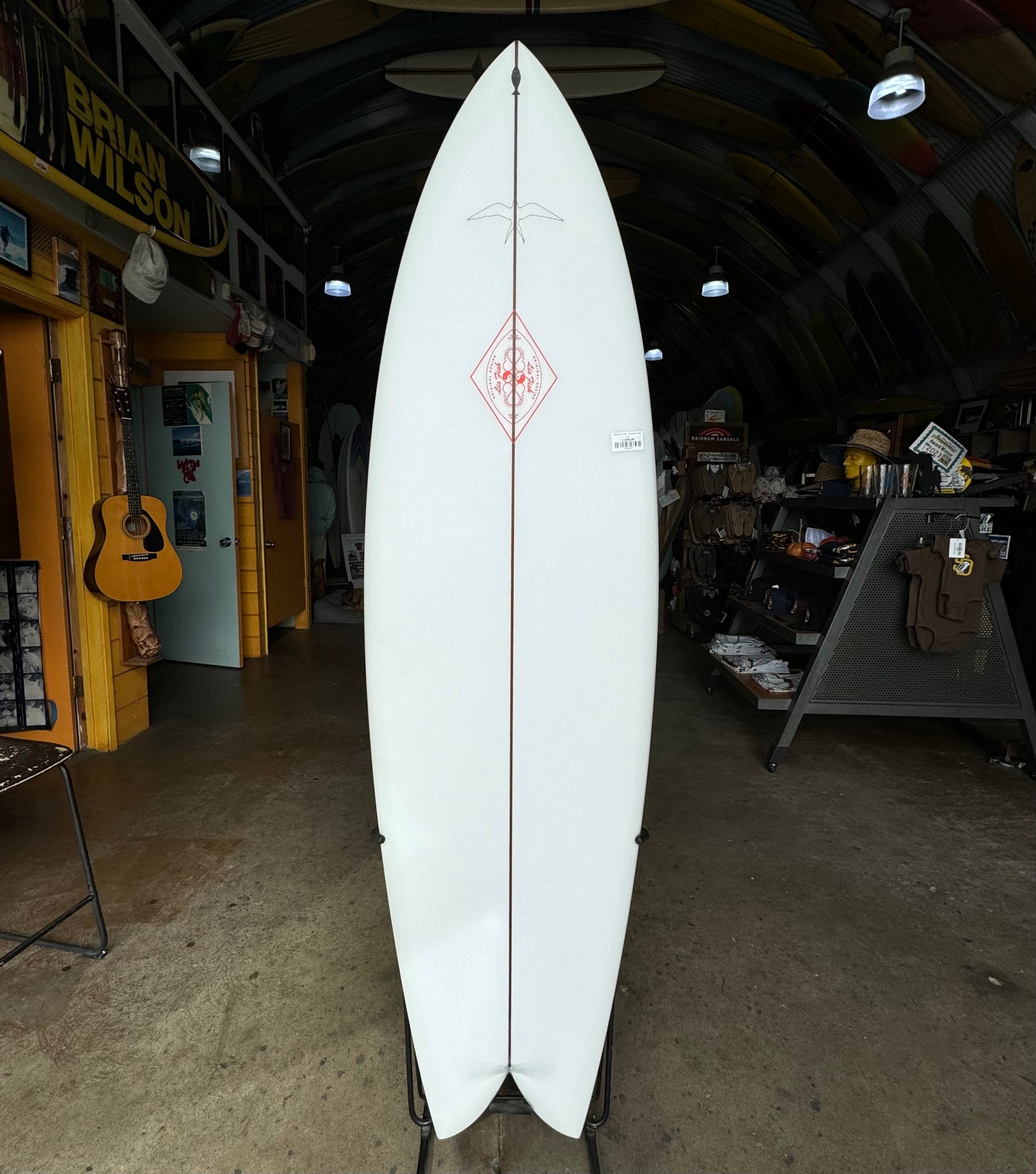 スティーブ・リズ　フィッシュ Steve Lis Fish 6’4″ Steve Lis Designs Fish - Sanded Finish 6'4