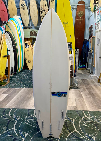 6'4 SOUTH COAST SWALLOW TAIL 5-FIN (FUT)
