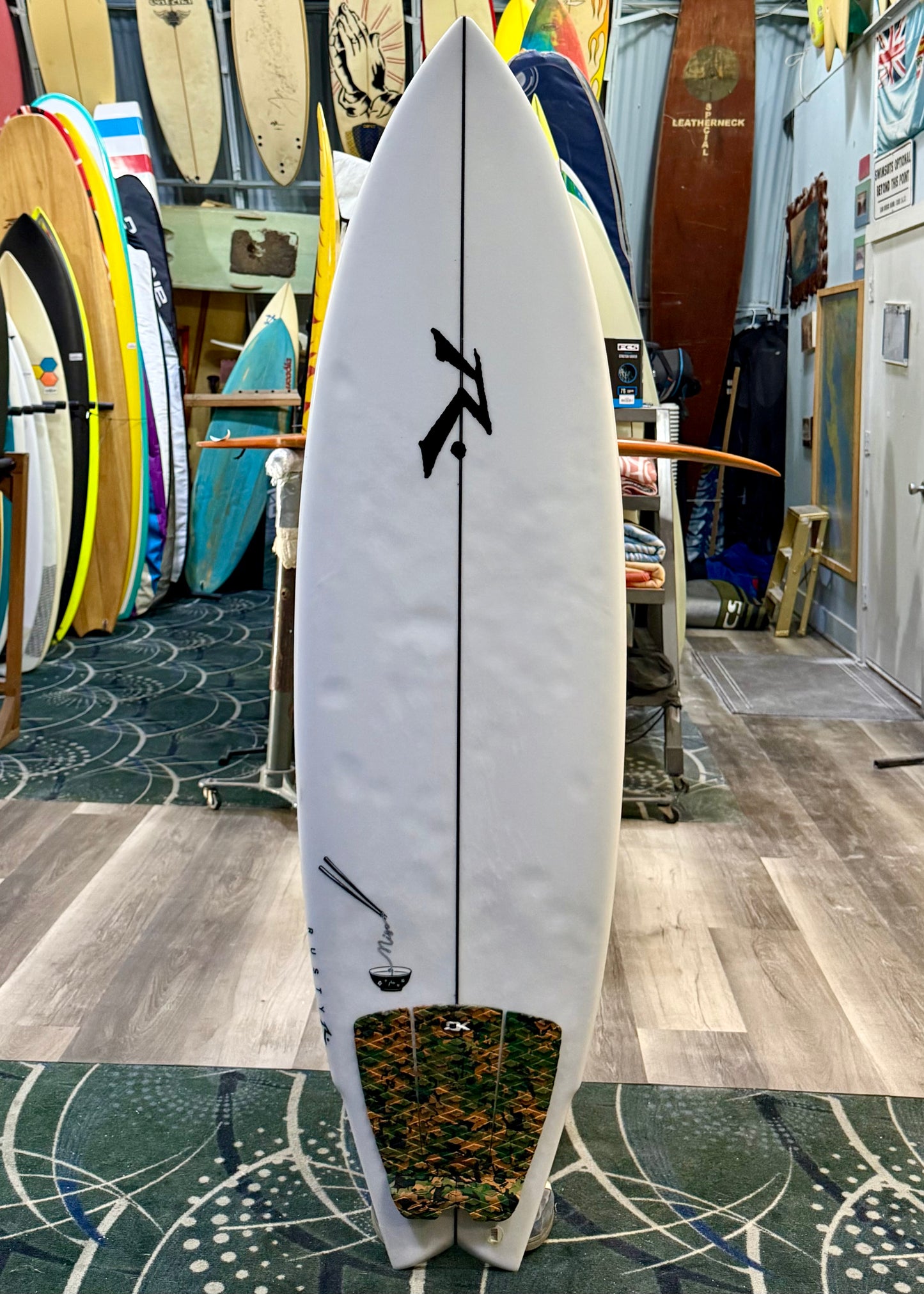 USED 6'2 RUSTY MISO