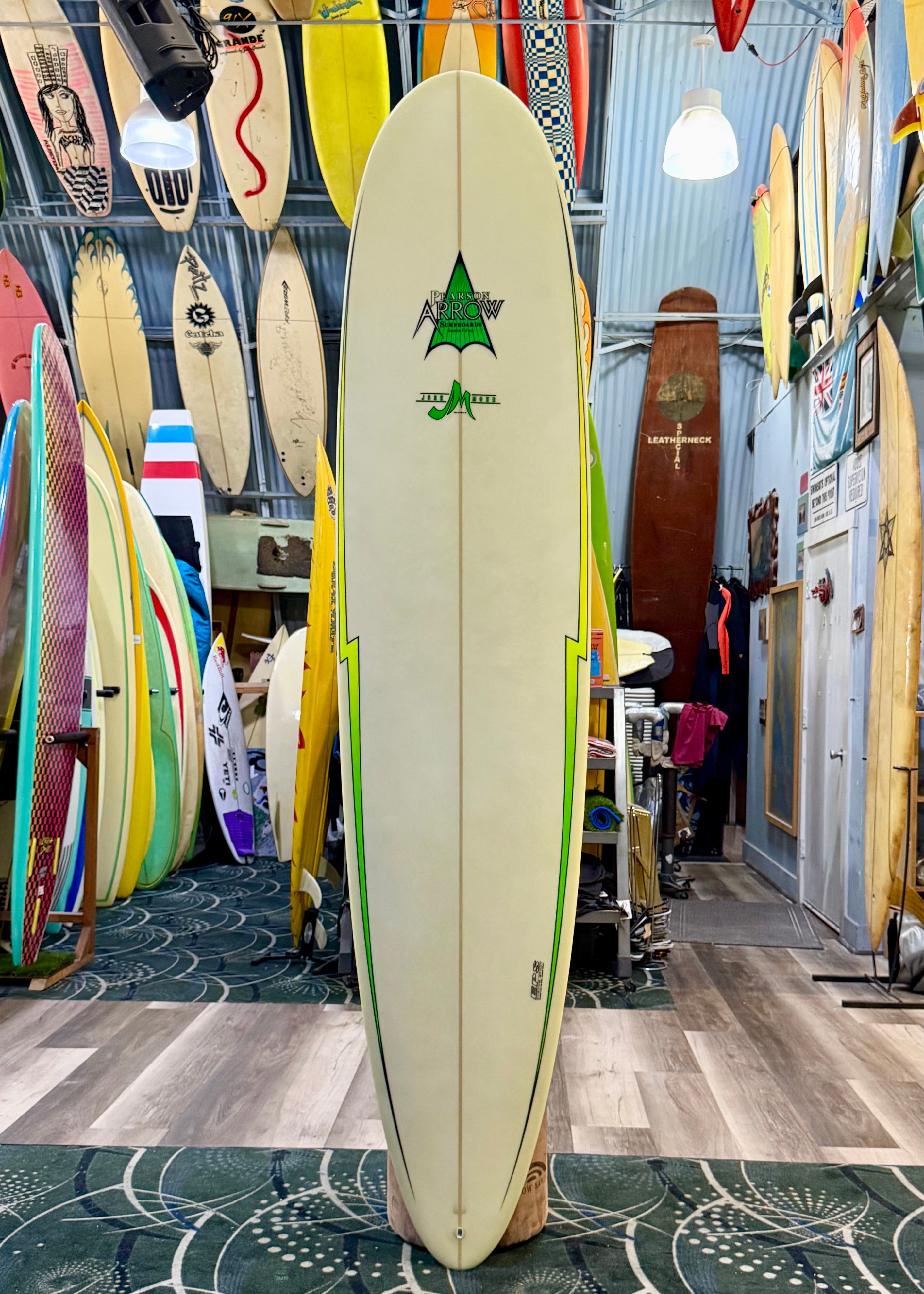 USED 8'6 PEARSON ARROW JOSH MOHR MODEL W/FINS (EPOXY) – Bird's