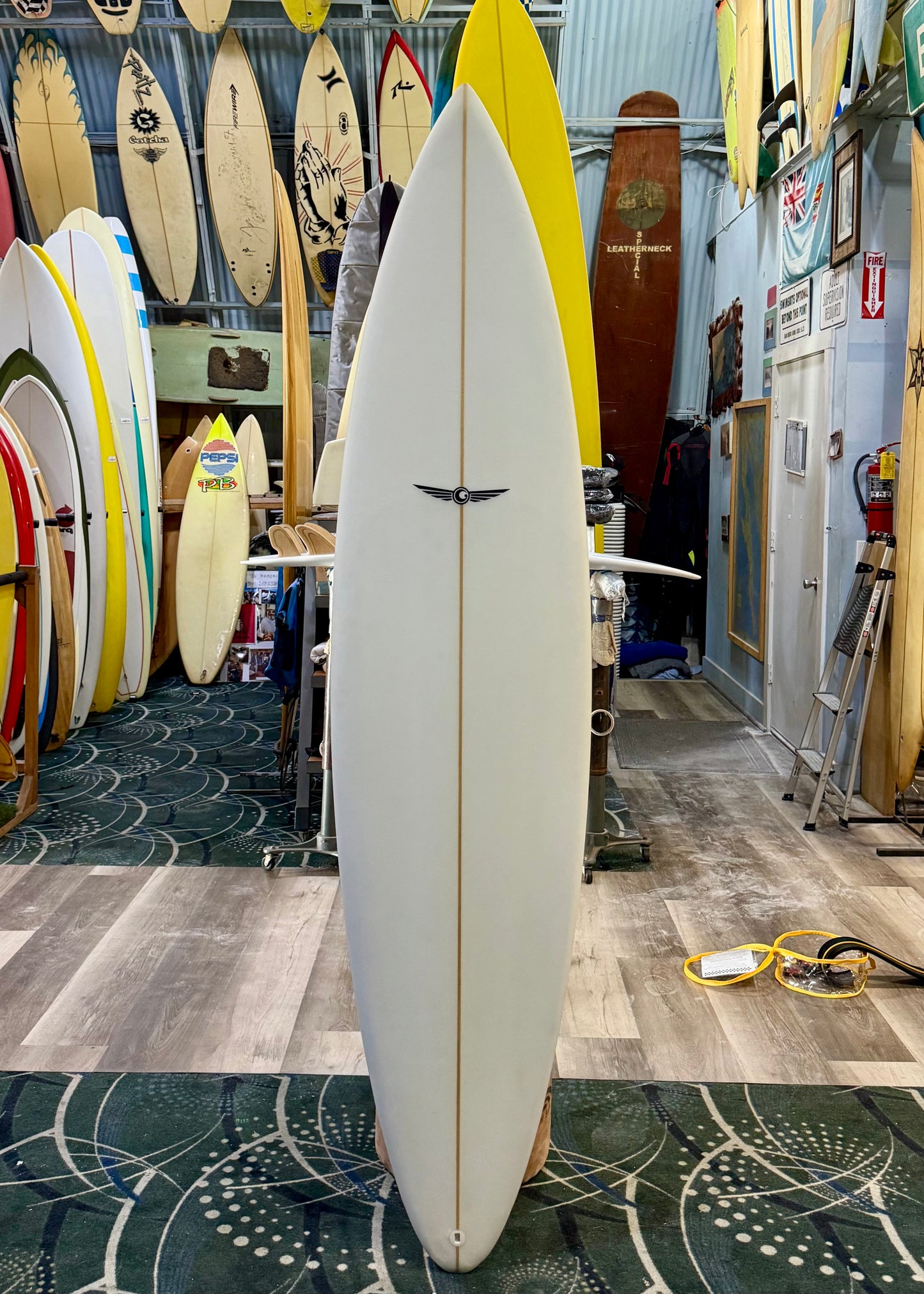 7'2 ALLAN GIBBONS (BIRD'S PERSONAL) - 2+1 FINS INCLUDED
