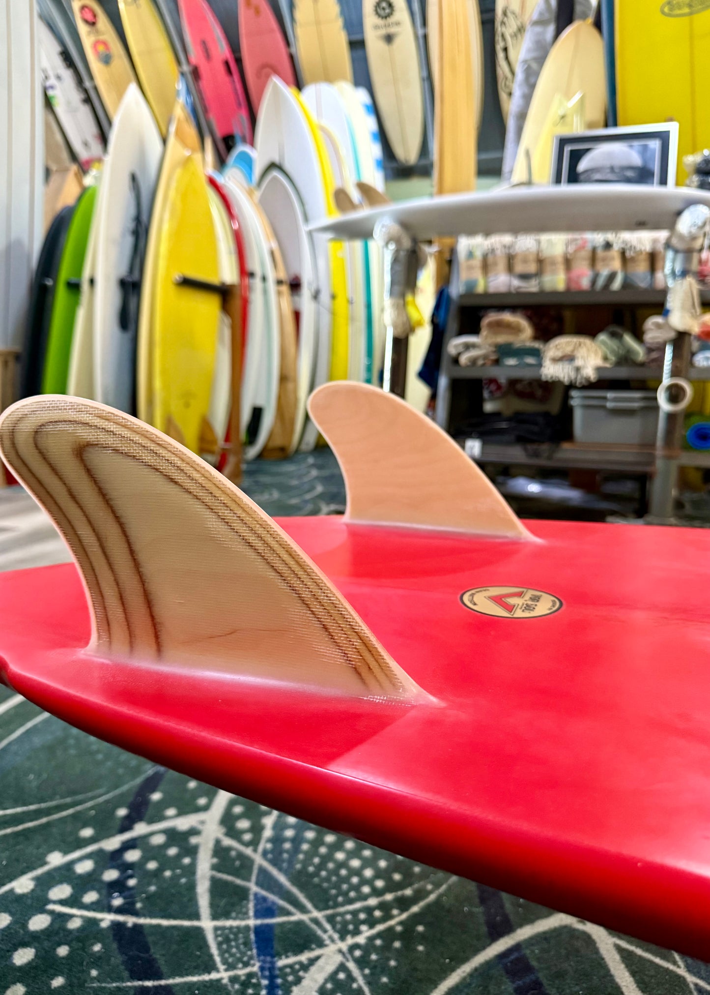 USED 5'10 FISH VON SOL