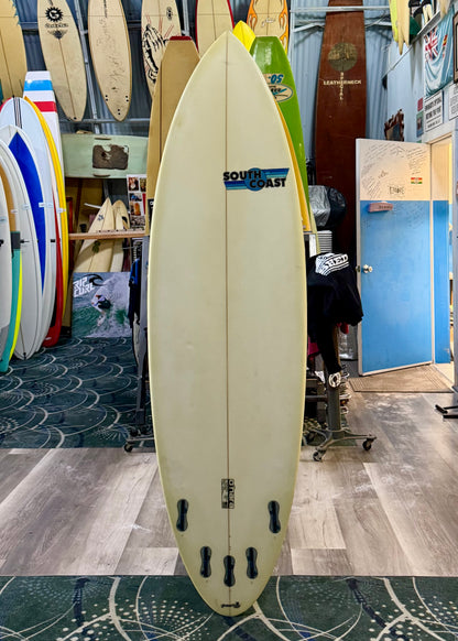 USED 6'8 SOUTH COAST SHORTBOARD
