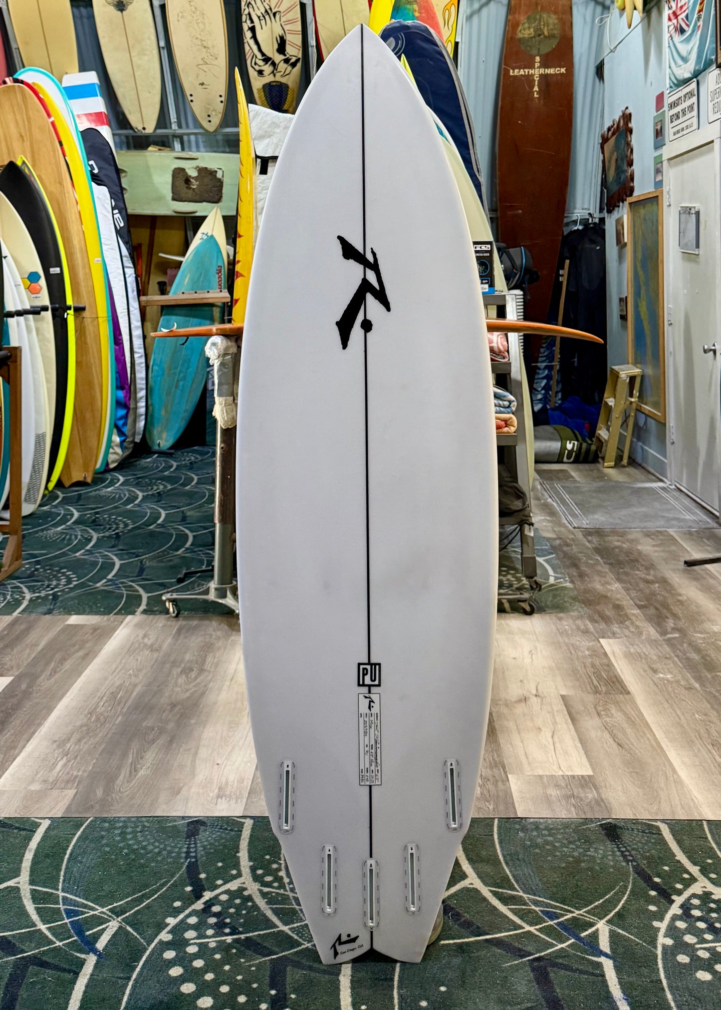 USED 6'2 RUSTY MISO