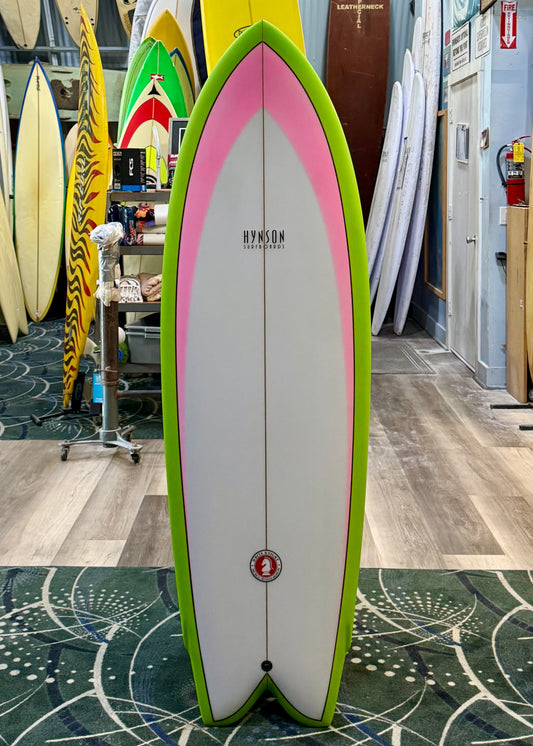 5'8 HYNSON WHITE KNIGHT TWINZER / H-2948