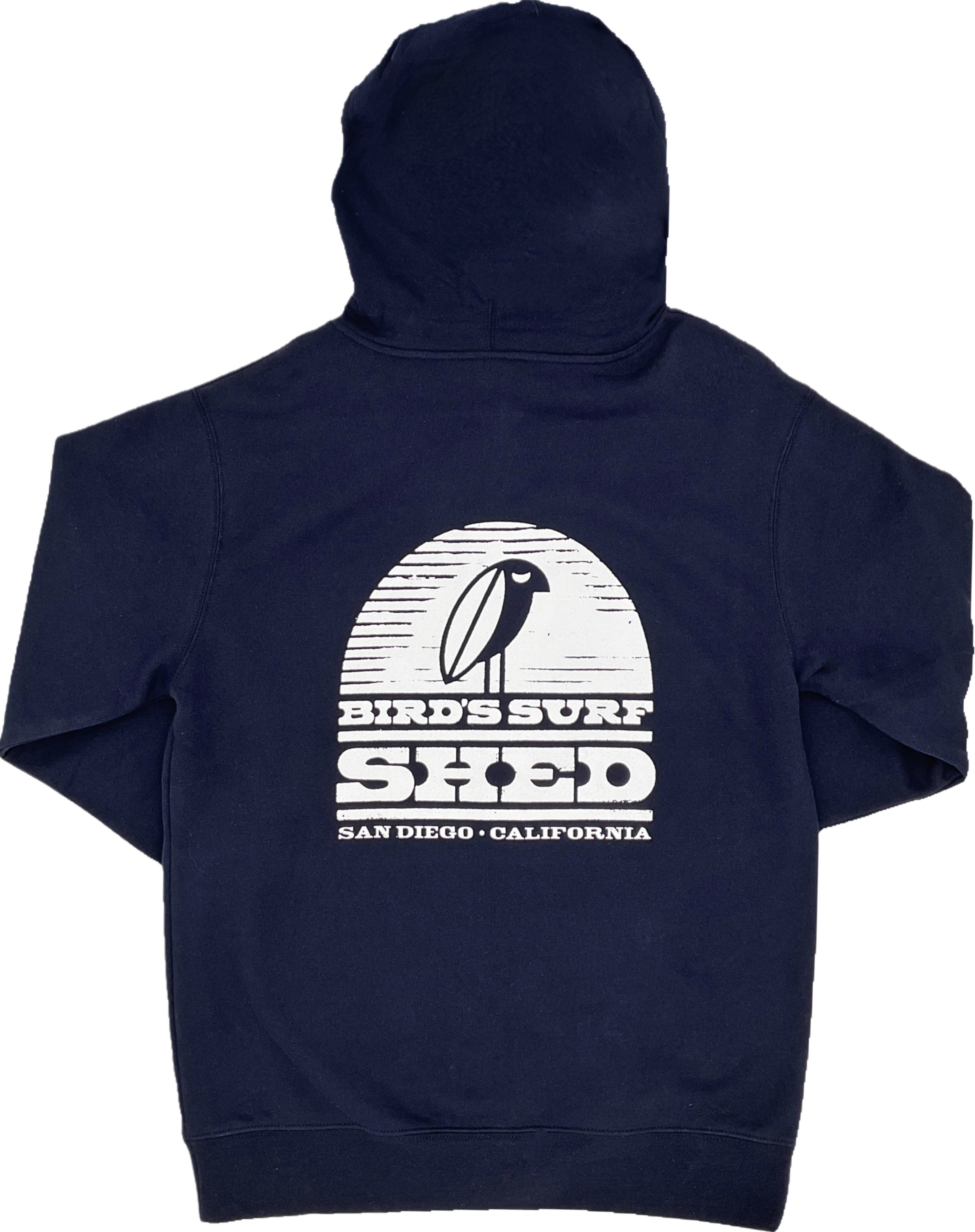 Og Logo Sweatshirt W/ Zipper – Bird's Surf Shed