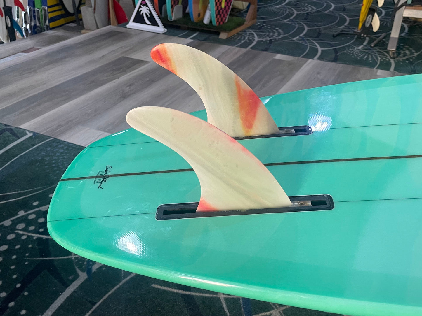 USED 5'11 DUO W/ FINS