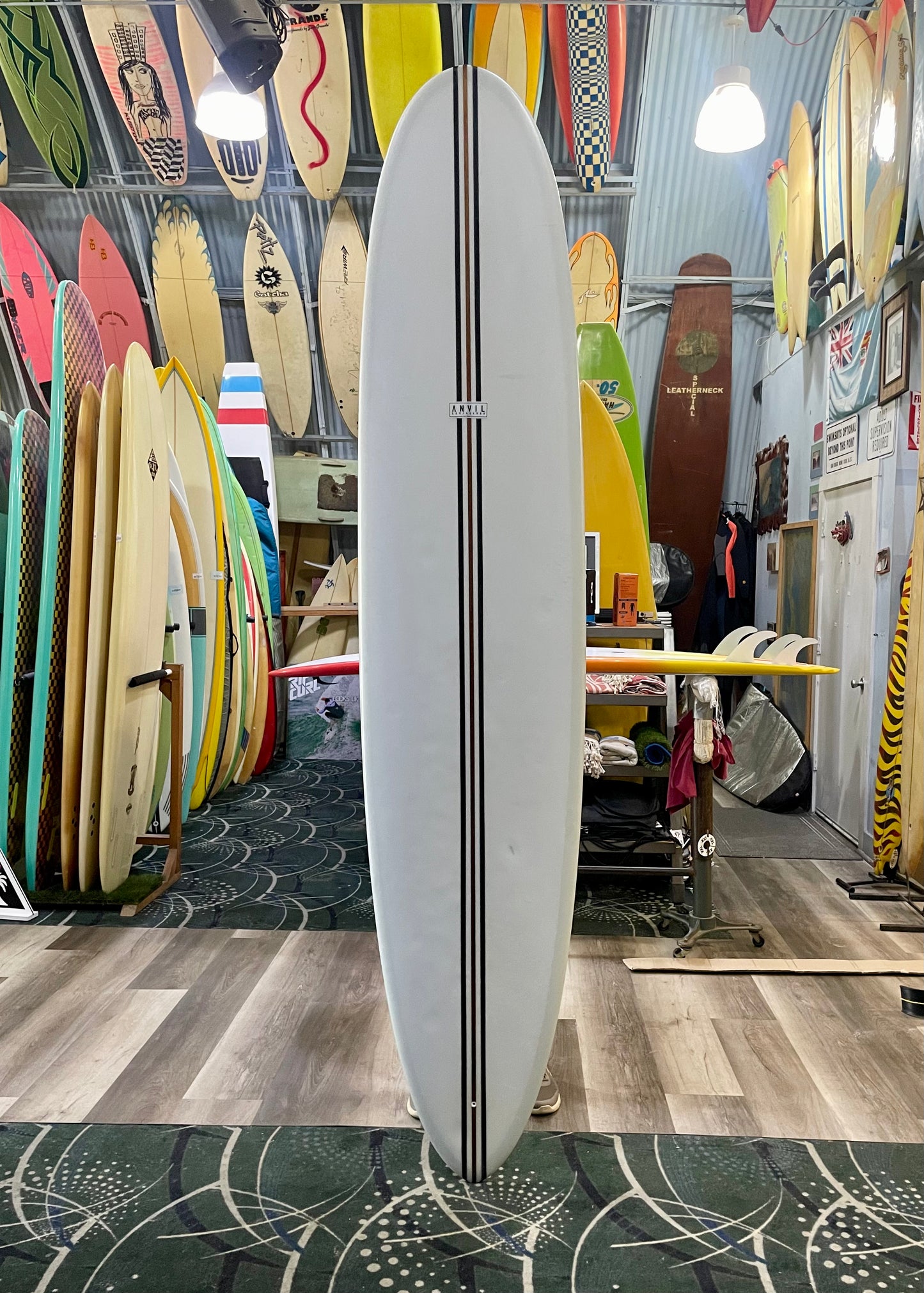 USED 8'11 SINGLE FIN ANVIL