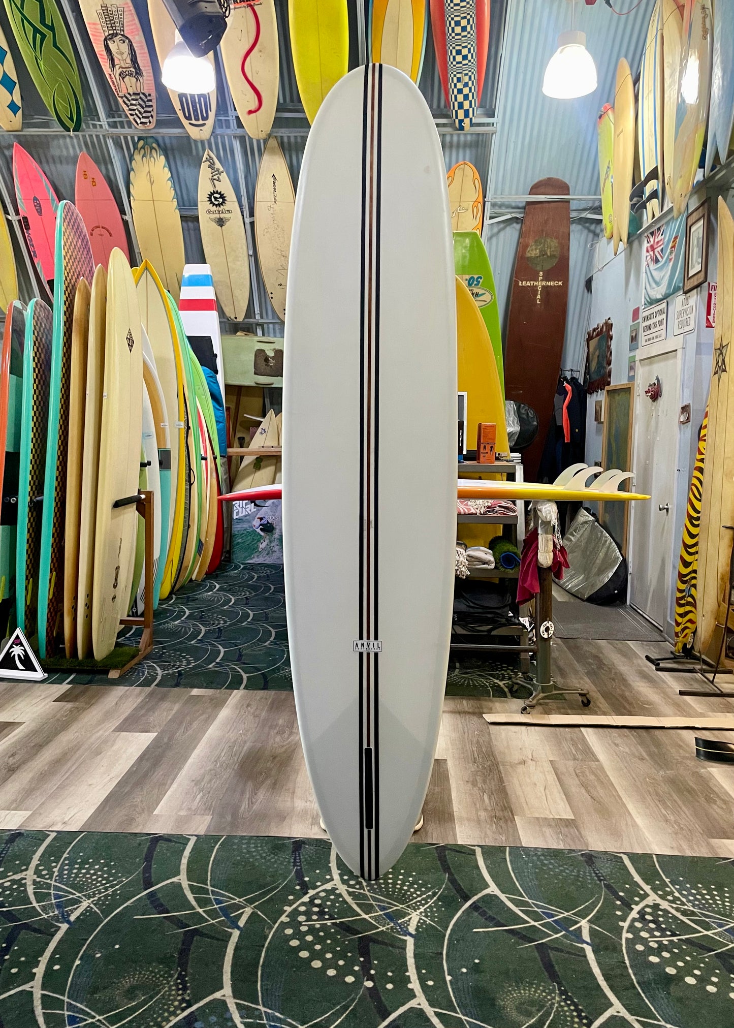 USED 8'11 SINGLE FIN ANVIL
