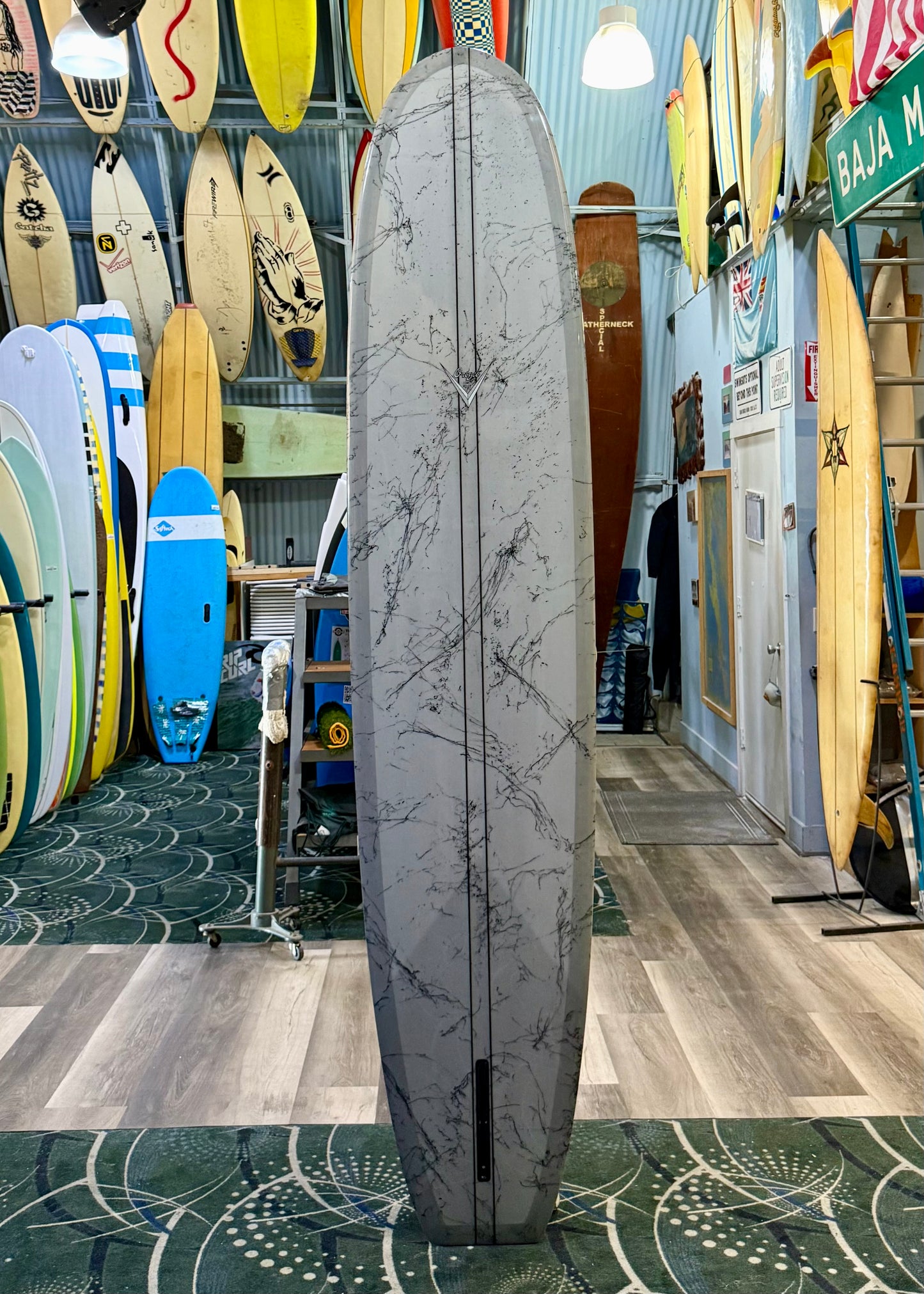 OROZCO 9'1 SINGLE FIN O-2938