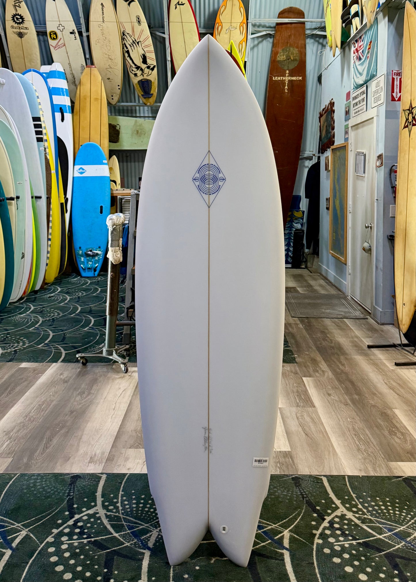 6'2 ELLINGTON QUAD FISH