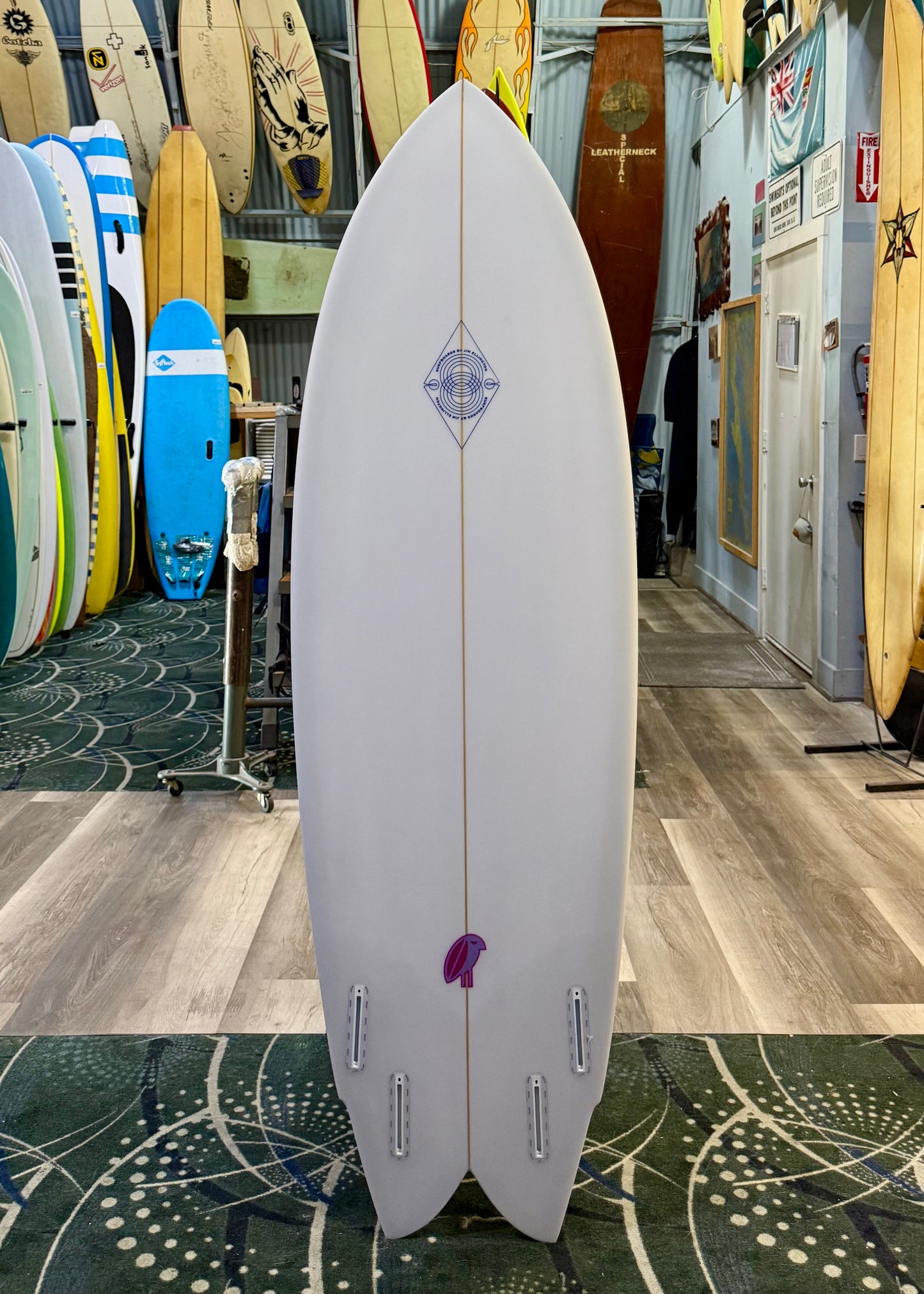 6'2 ELLINGTON QUAD FISH